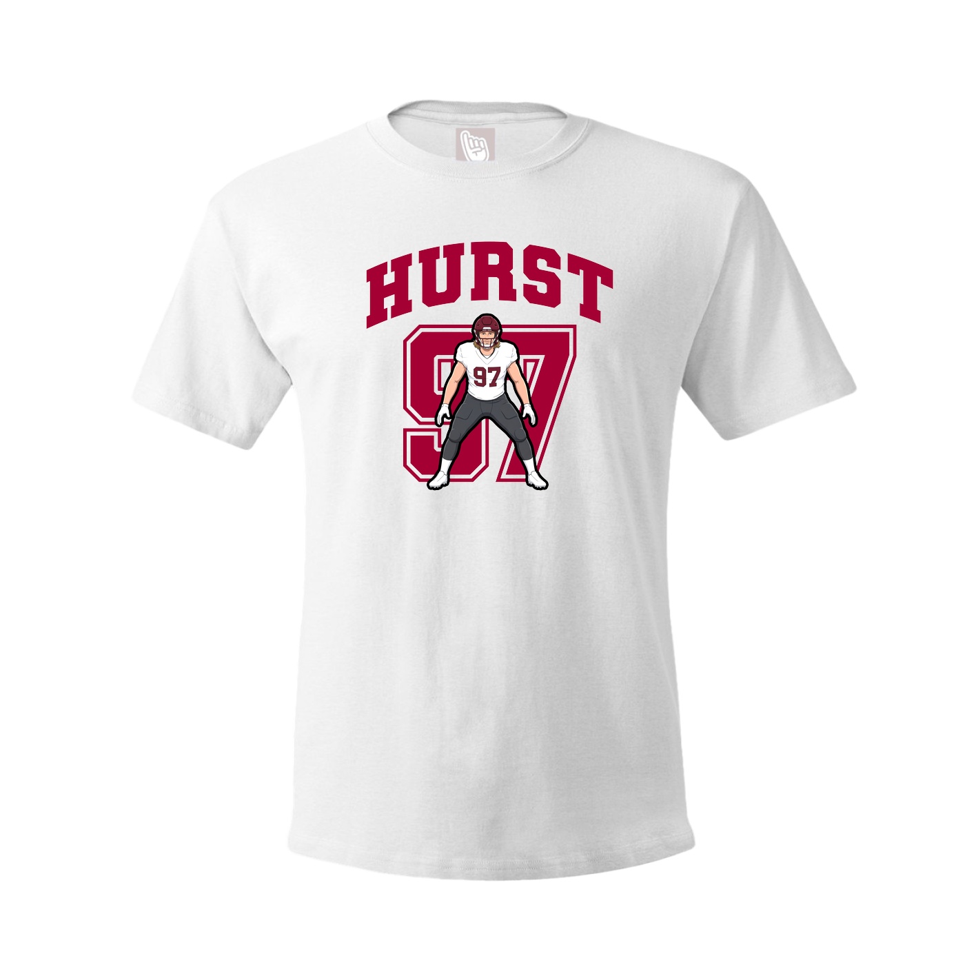 Tee — Number in White