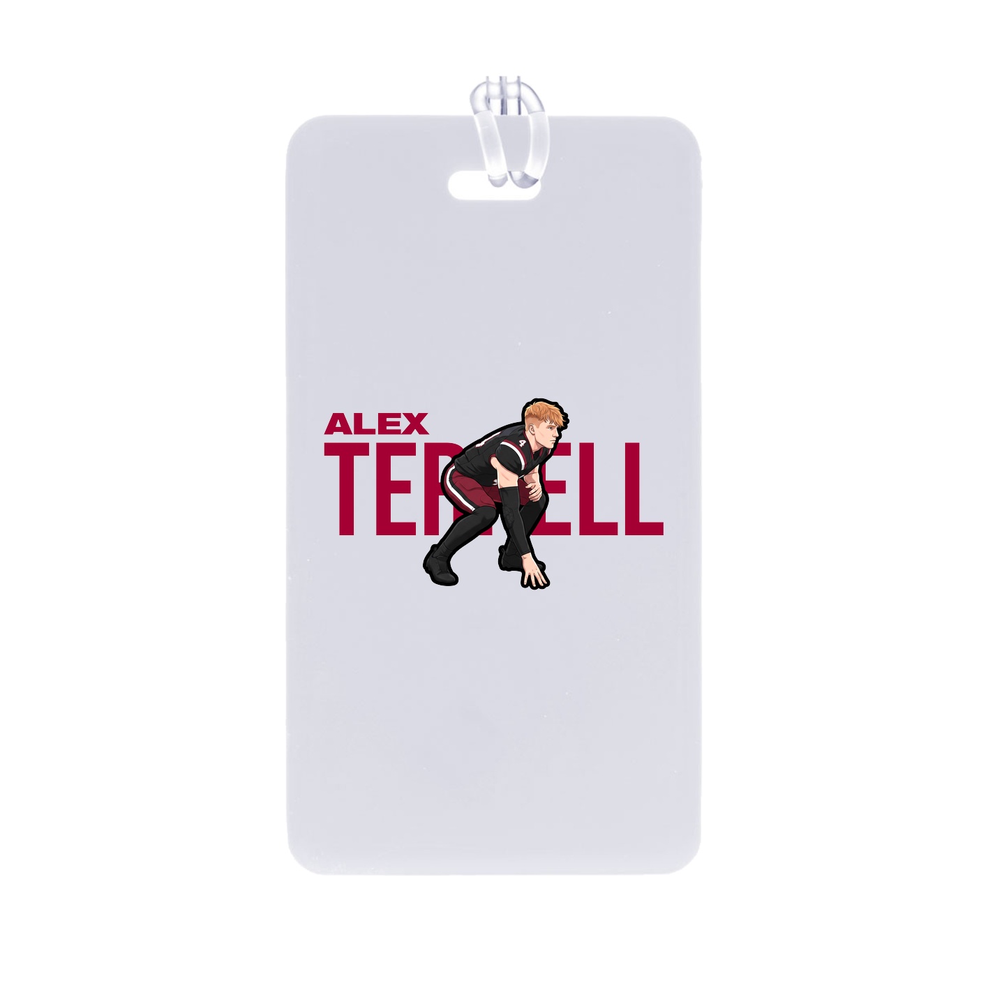 Bag Tag — Player Name in Classic