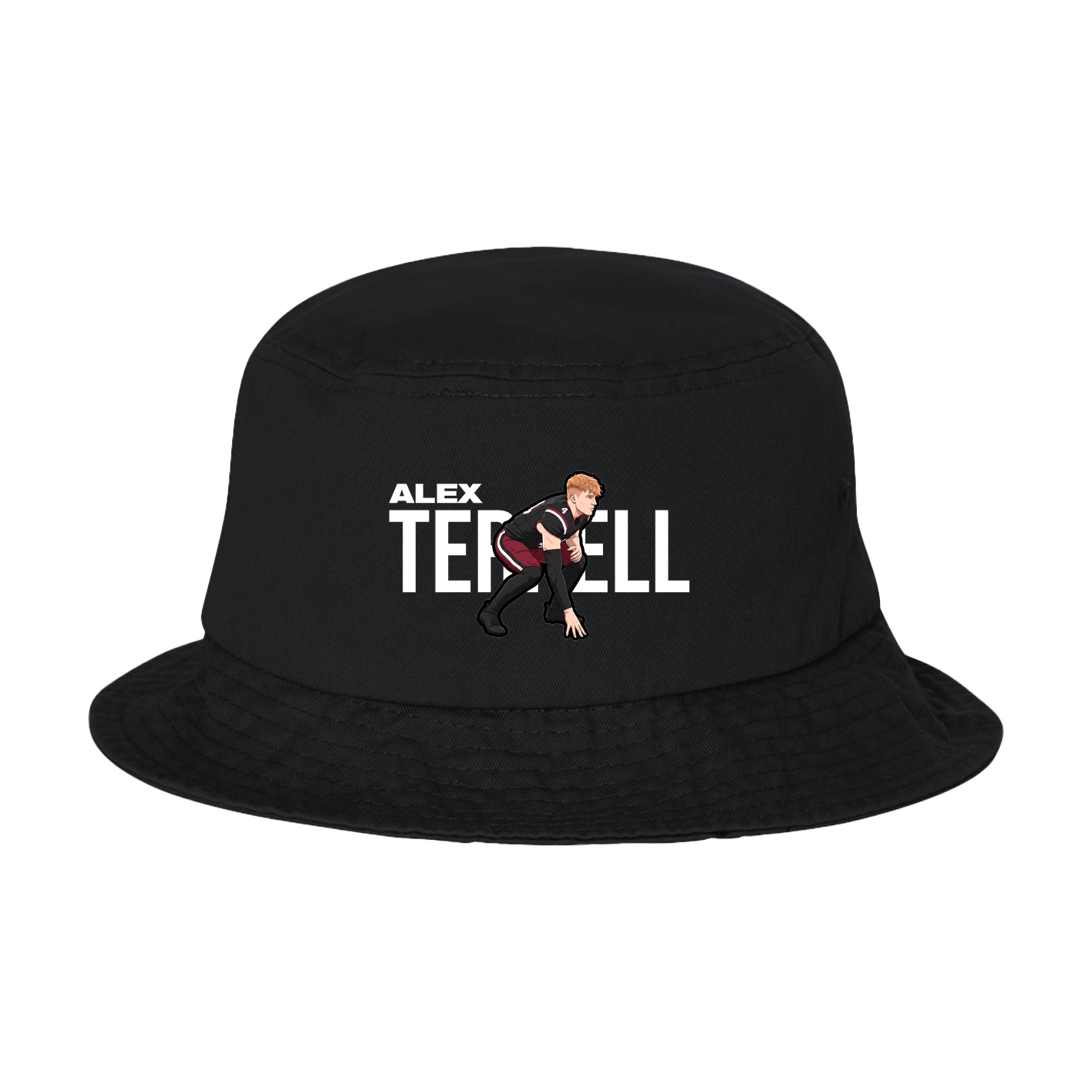 Bucket Cap — Player Name in Black