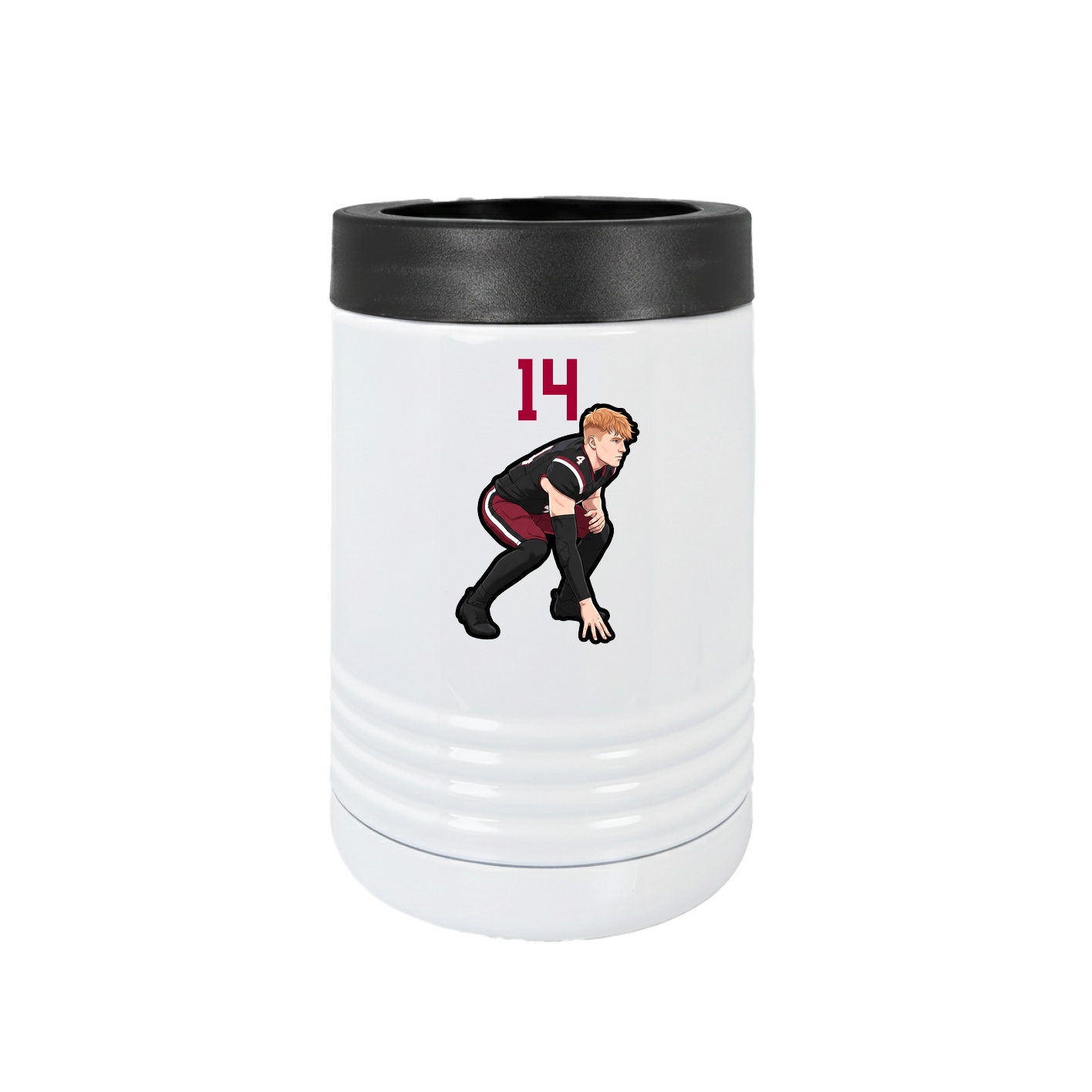 Beverage Holder — Number Top in White