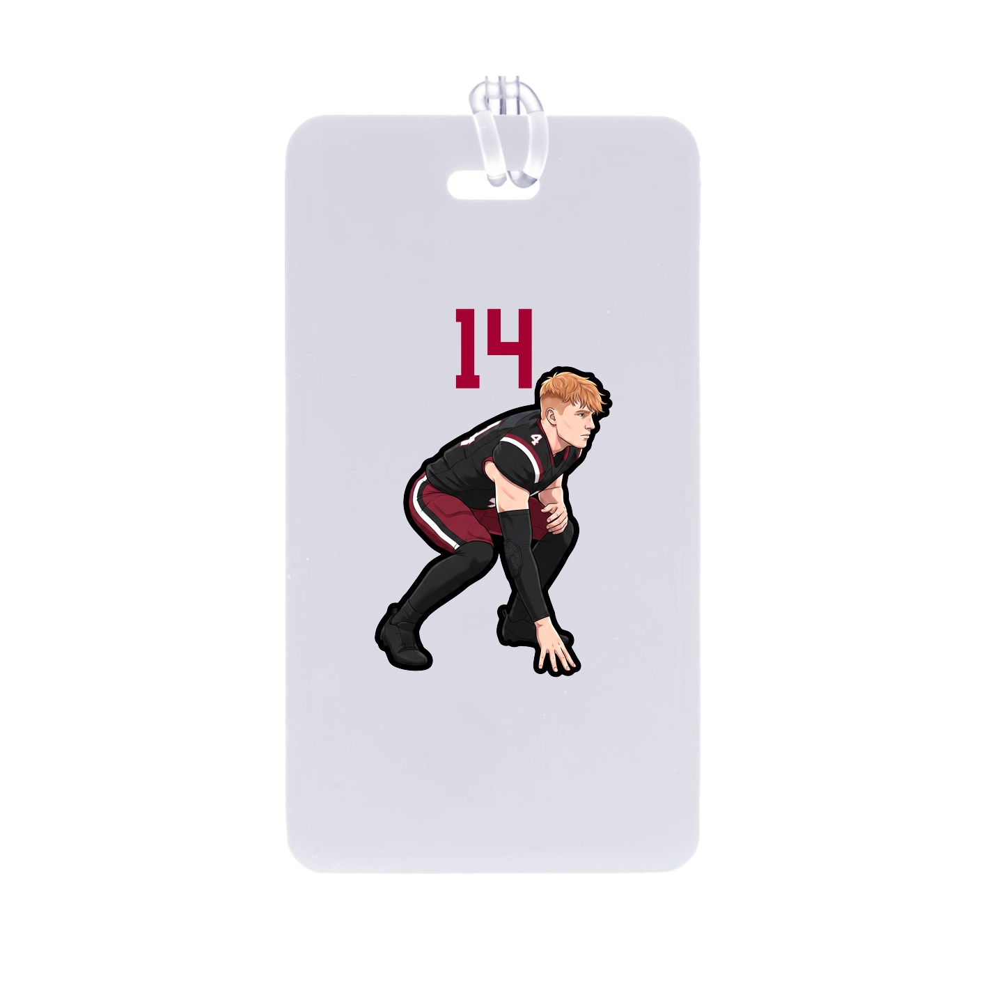 Bag Tag — Number Top in Classic