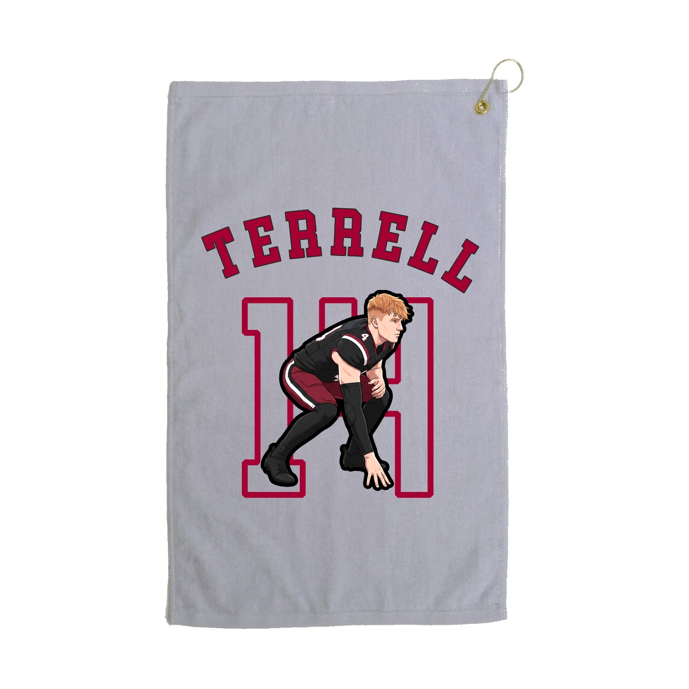 Golf Towel — Shirsey Arch in Grey