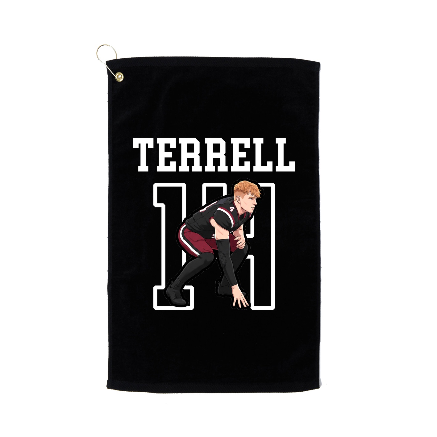 Golf Towel — Shirsey in Black
