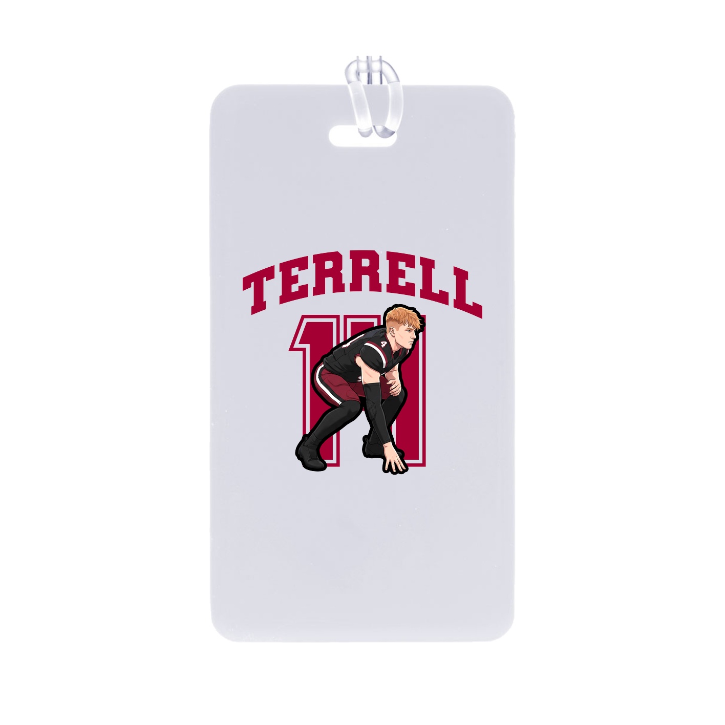 Bag Tag — Number in Classic