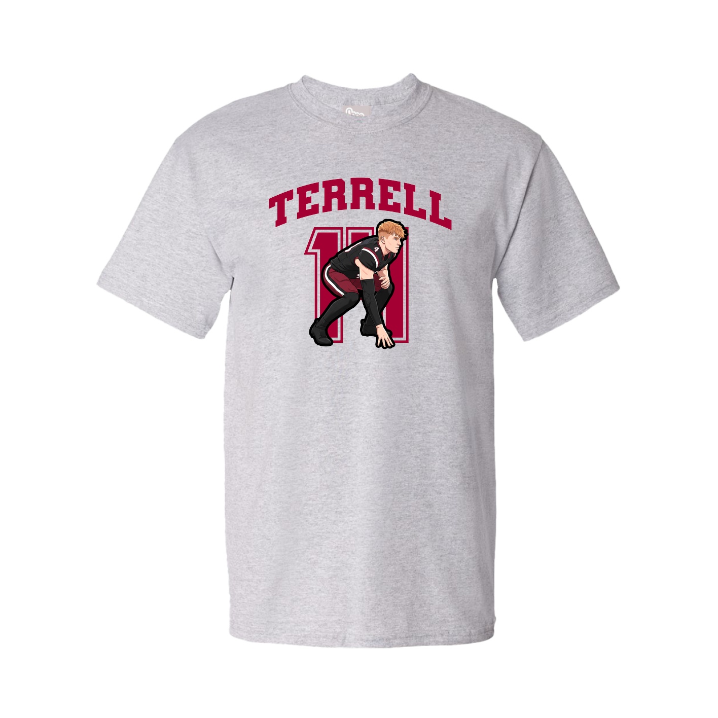 Tee — Number in Grey