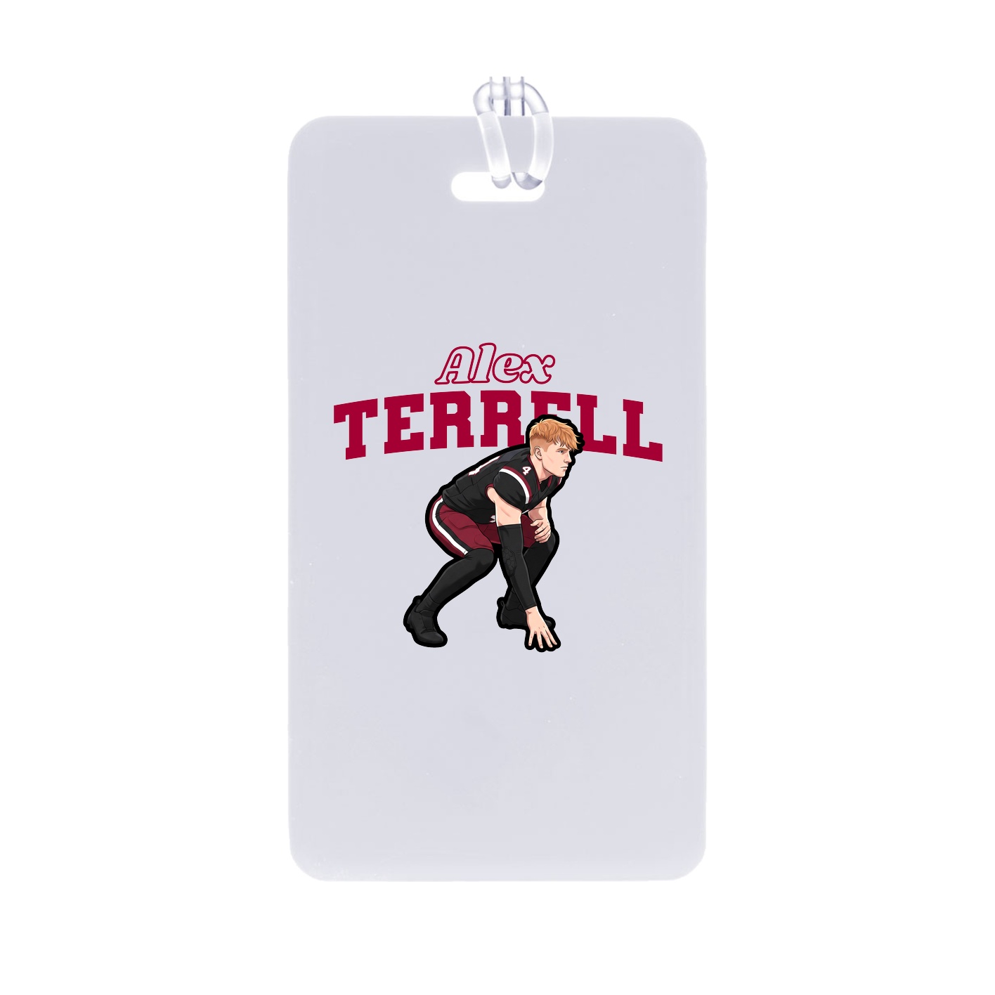 Bag Tag — Name Arch in Classic