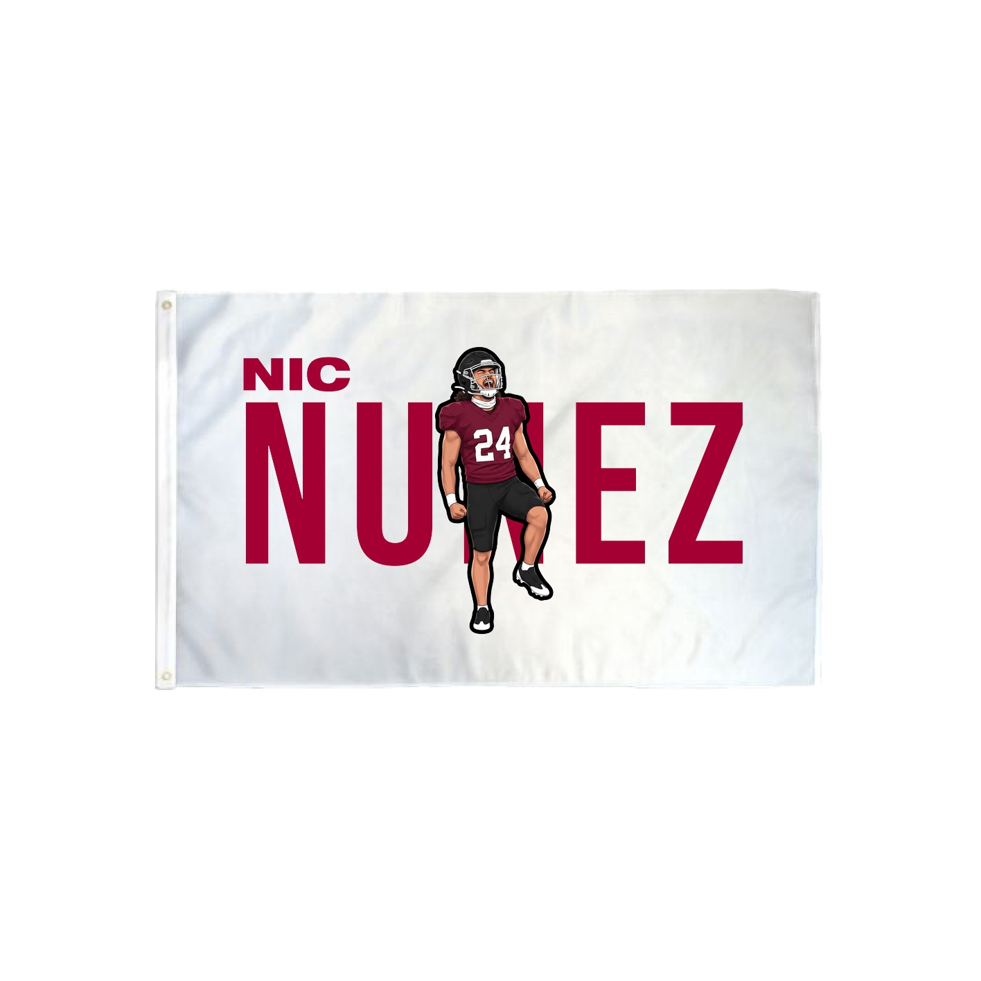 3x5 Flag — Player Name in Classic