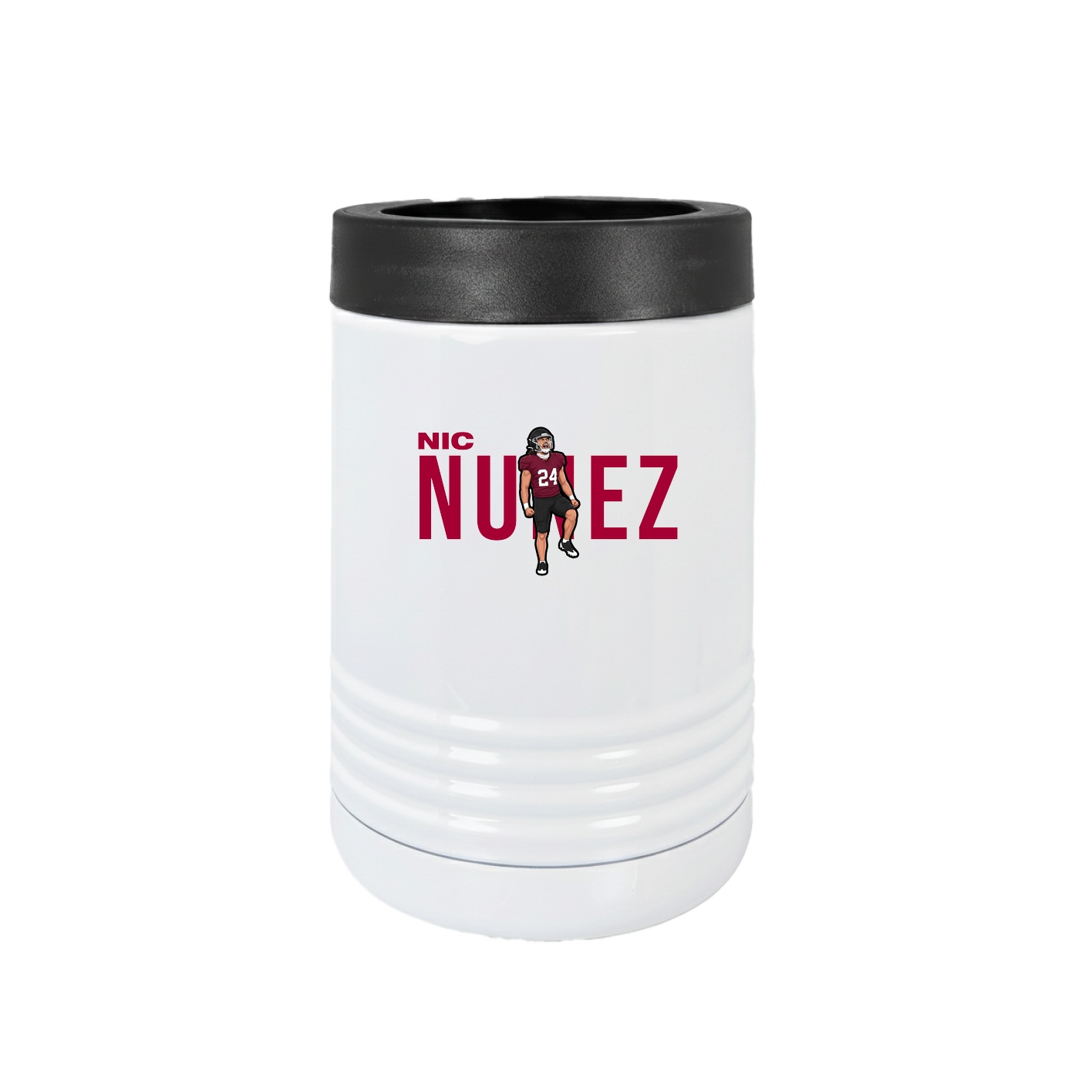 Beverage Holder — Player Name in White