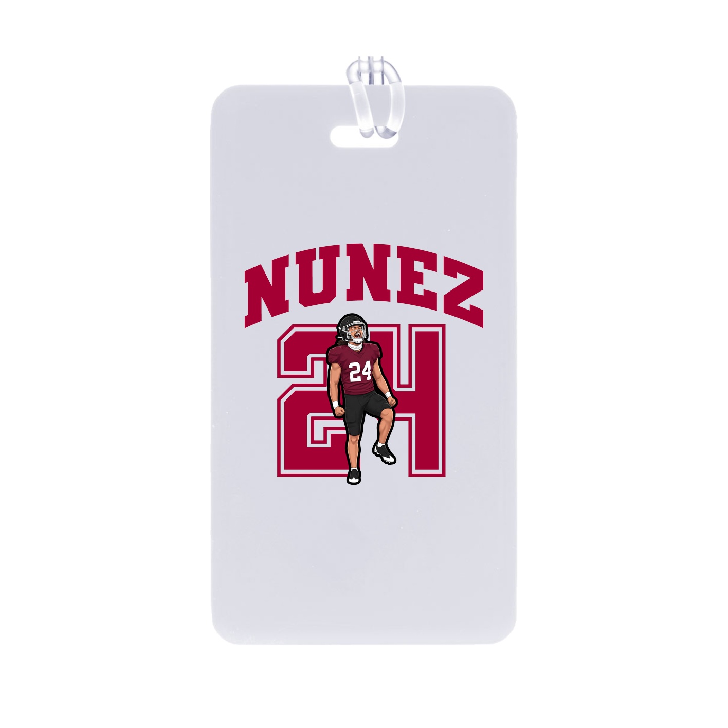 Bag Tag — Number in Classic