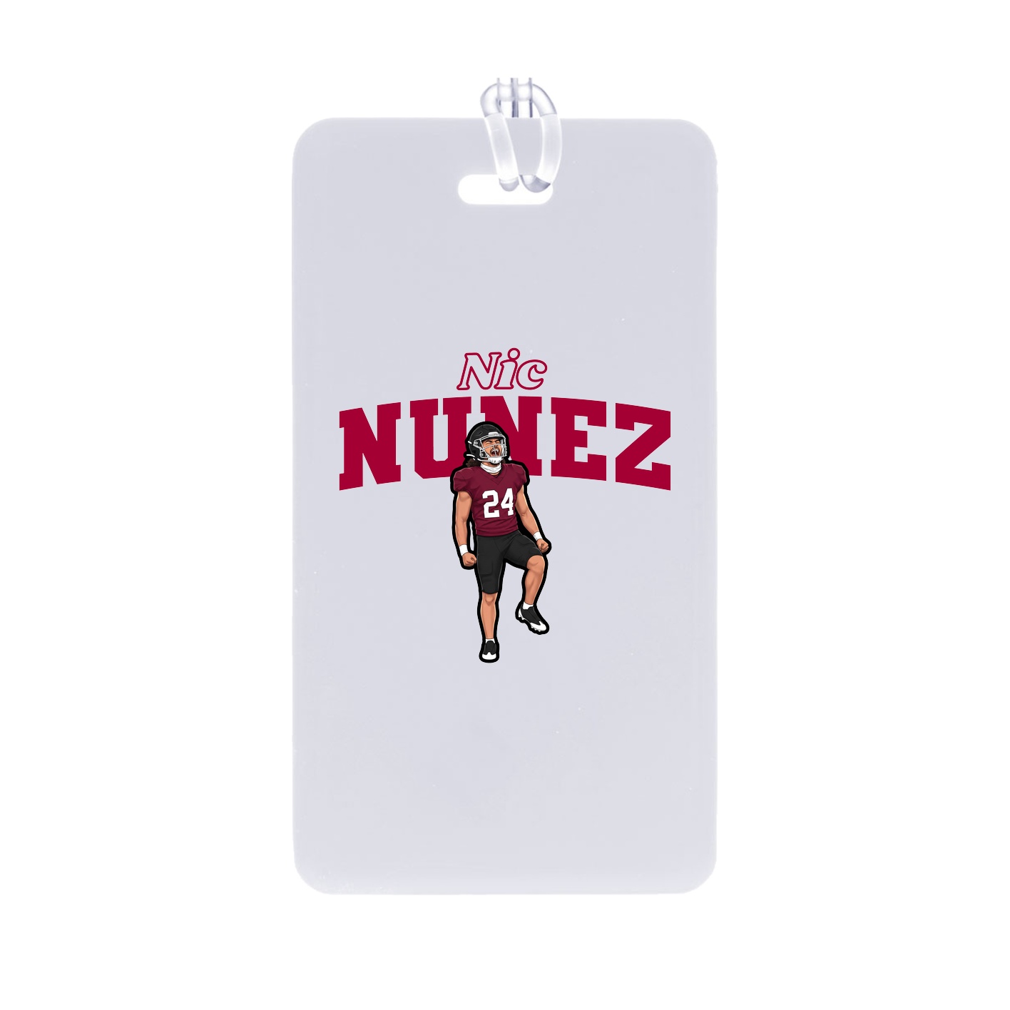 Bag Tag — Name Arch in Classic