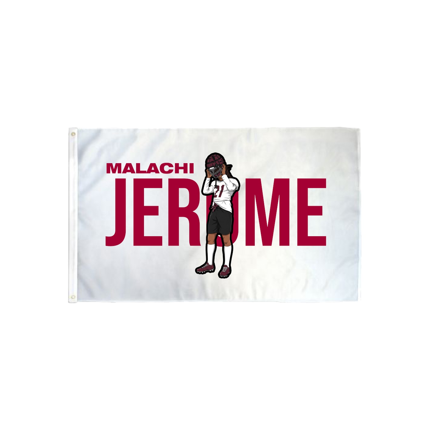 3x5 Flag — Player Name in Classic