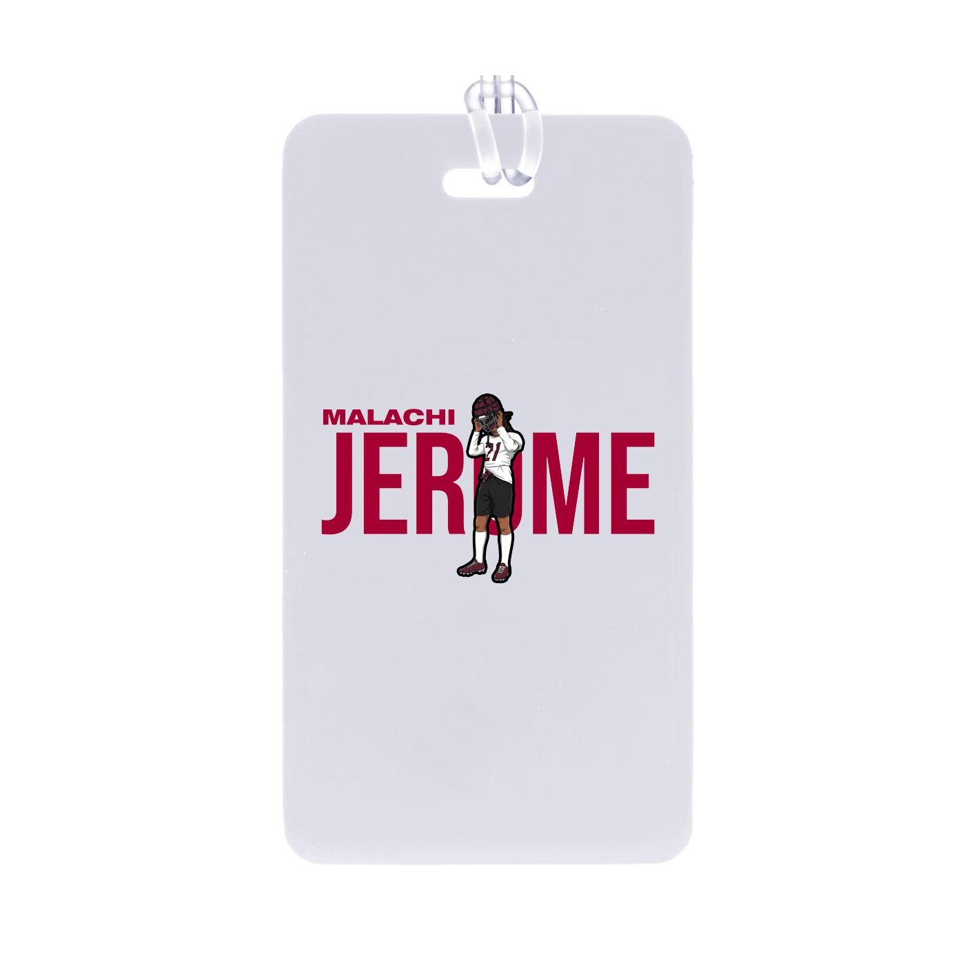 Bag Tag — Player Name in Classic