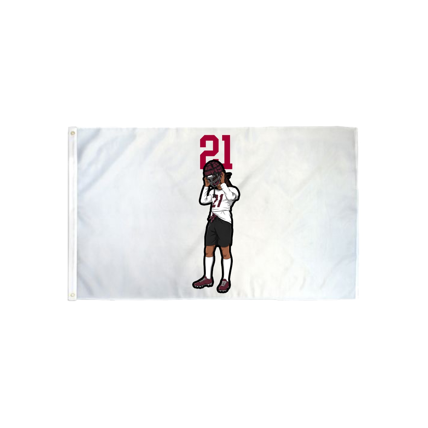 3x5 Flag — Number Top in Classic