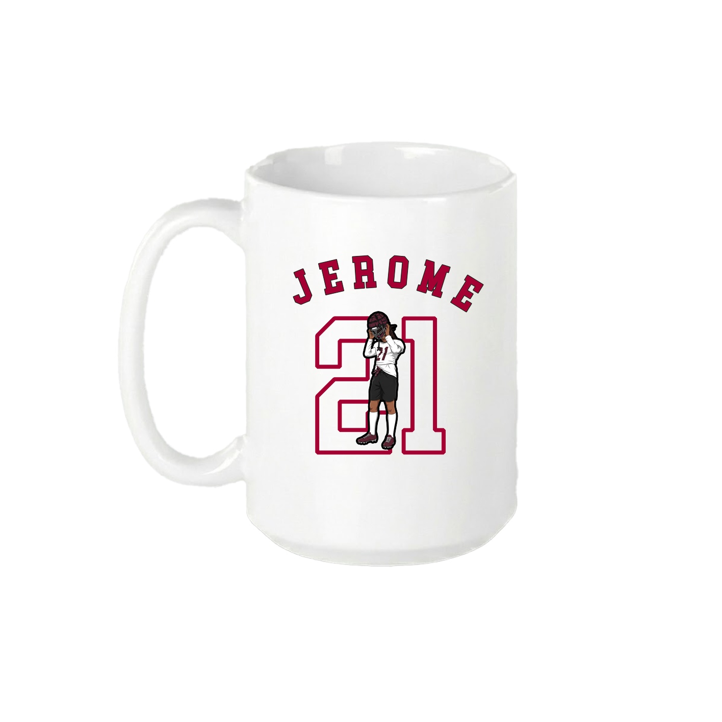 15oz Coffee Mug — Shirsey Arch in White
