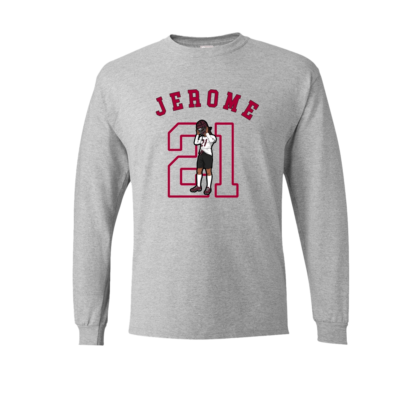 Long Sleeve Tee — Shirsey Arch in Grey