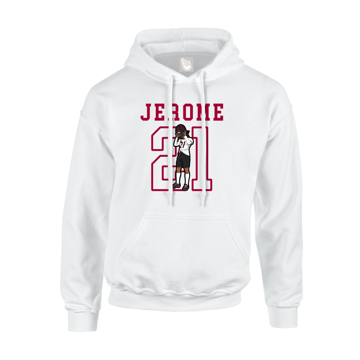 Youth Hoodie — Shirsey in White