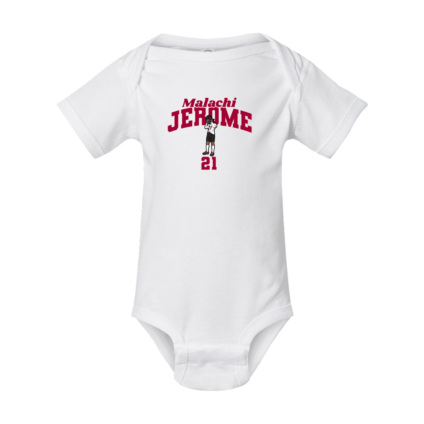 Baby Onesie — Signature Arch in White