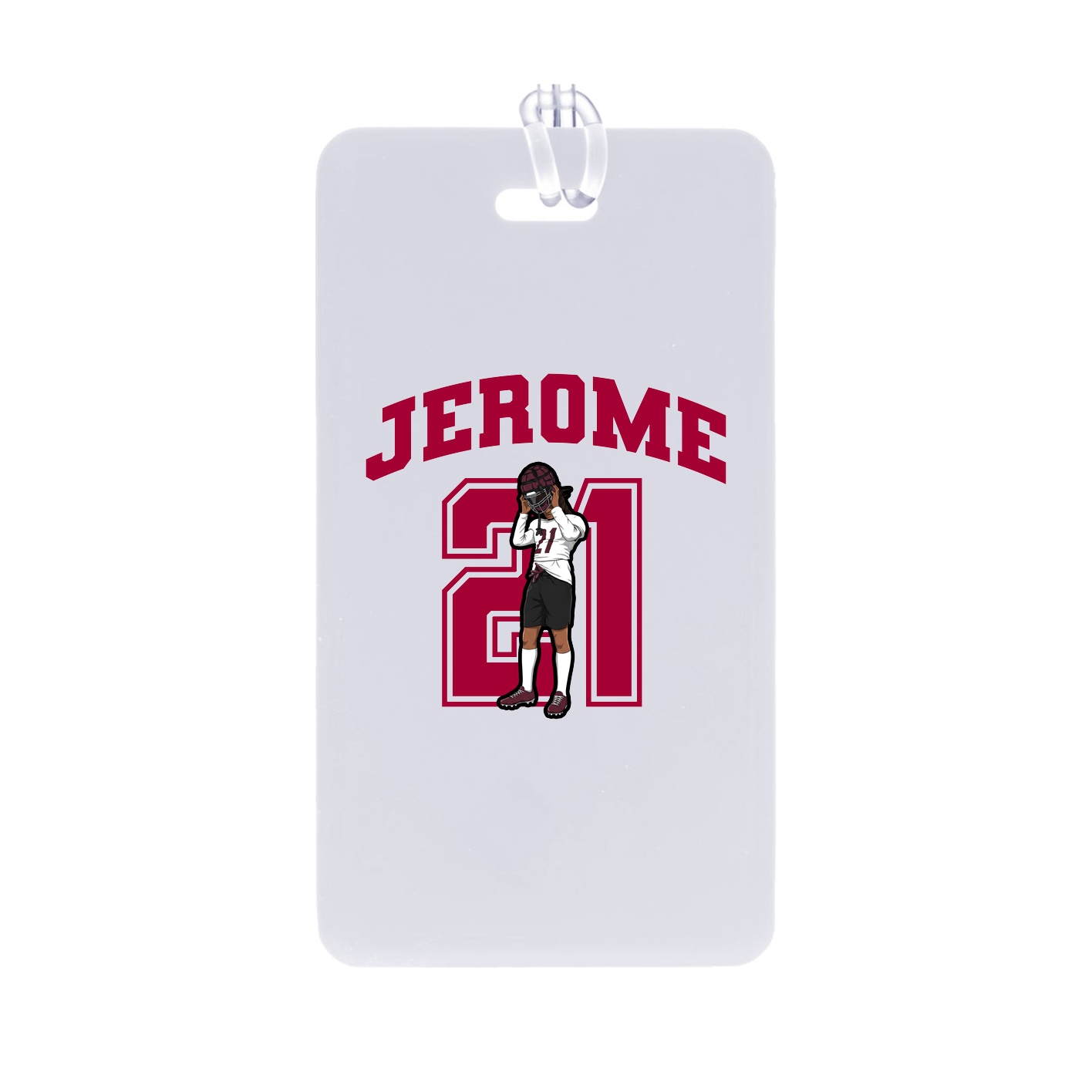 Bag Tag — Number in Classic