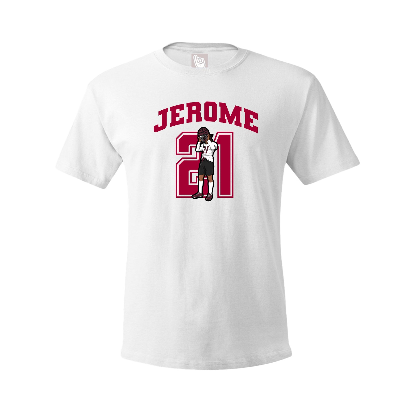 Tee — Number in White