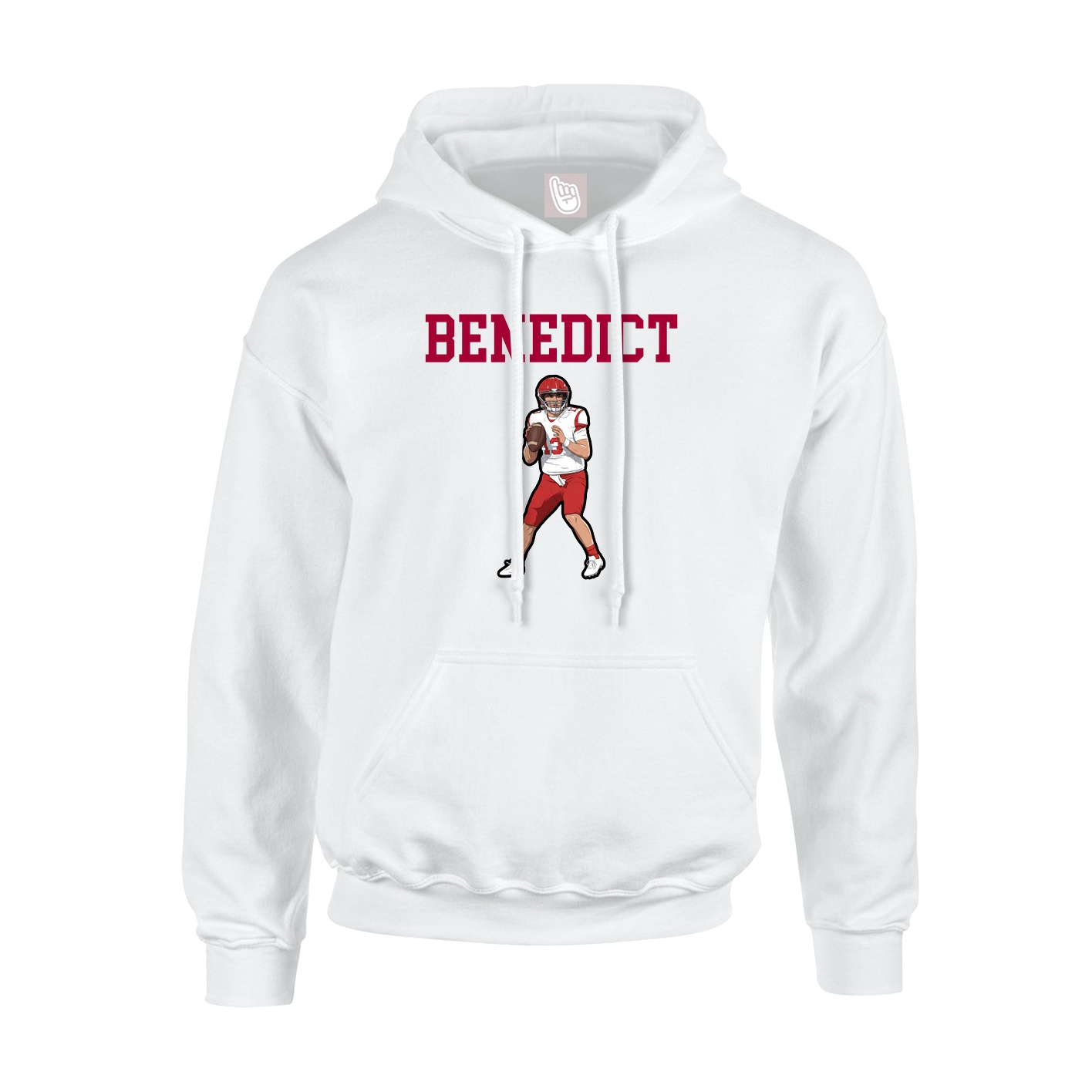 Youth Hoodie — Shirsey in White