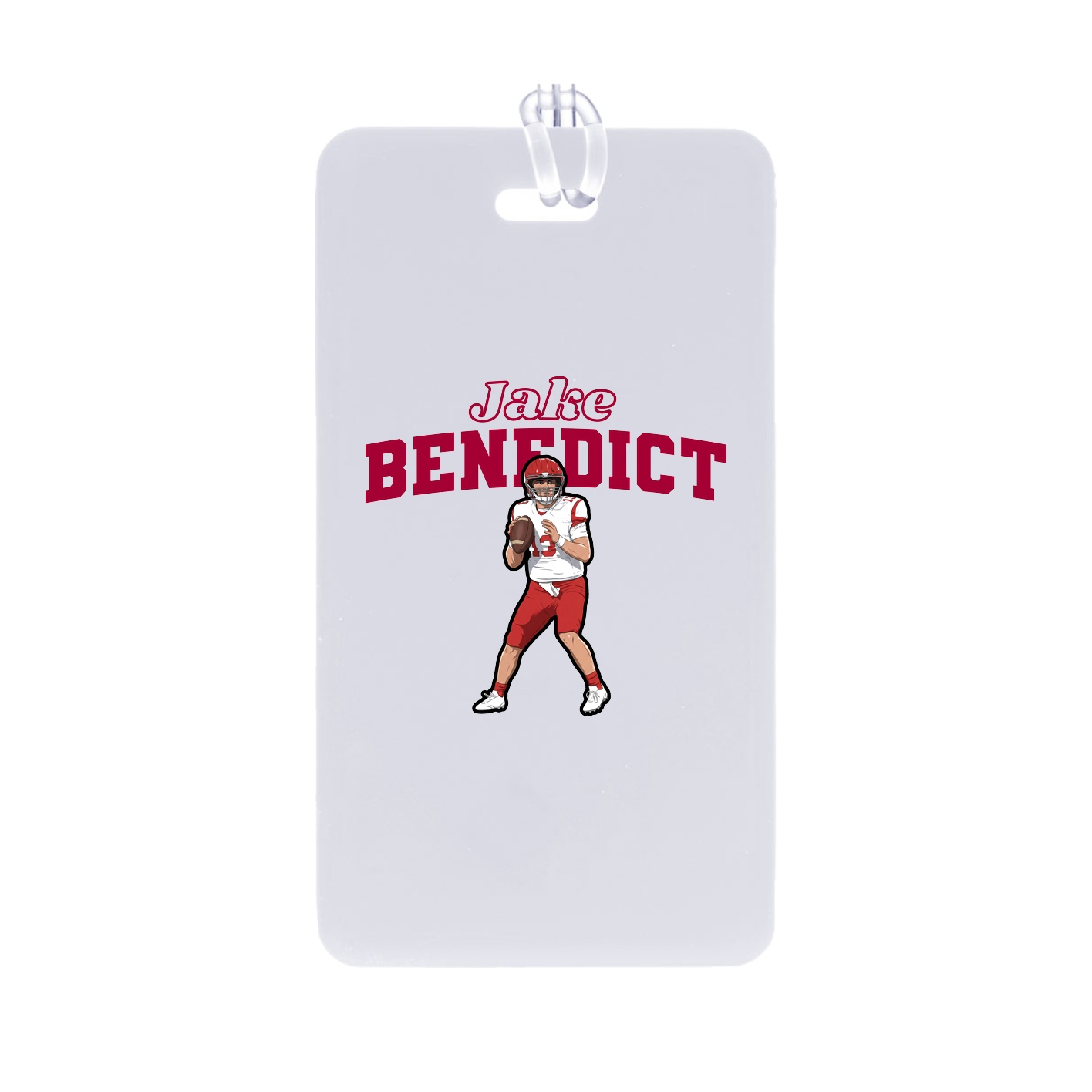 Bag Tag — Name Arch in Classic