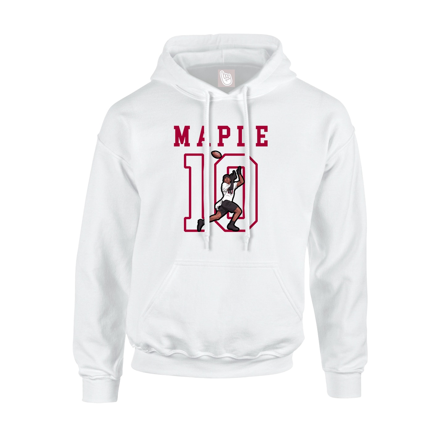 Hoodie — Shirsey in White