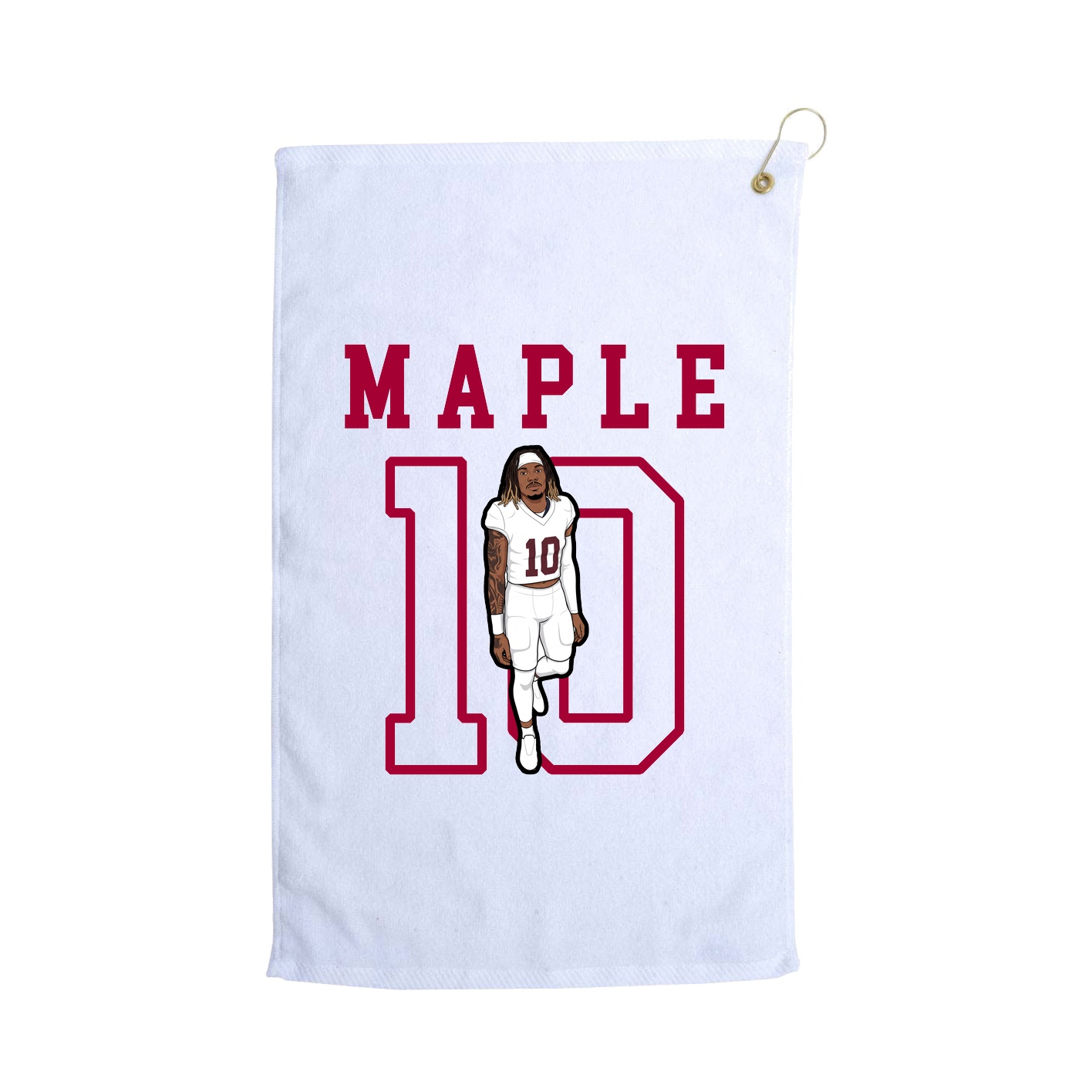 Golf Towel — Shirsey in White