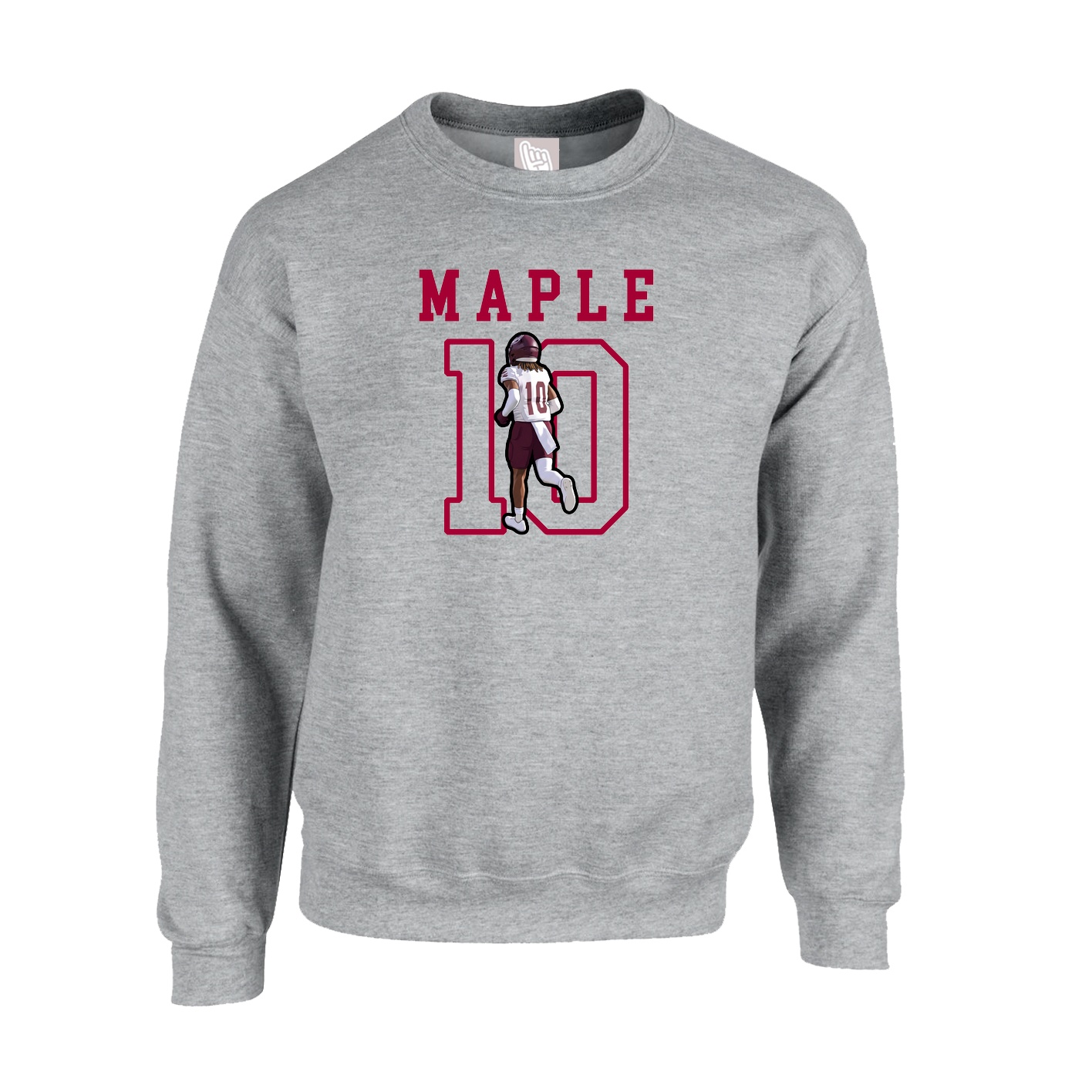 Fleece Crew — Shirsey in Grey