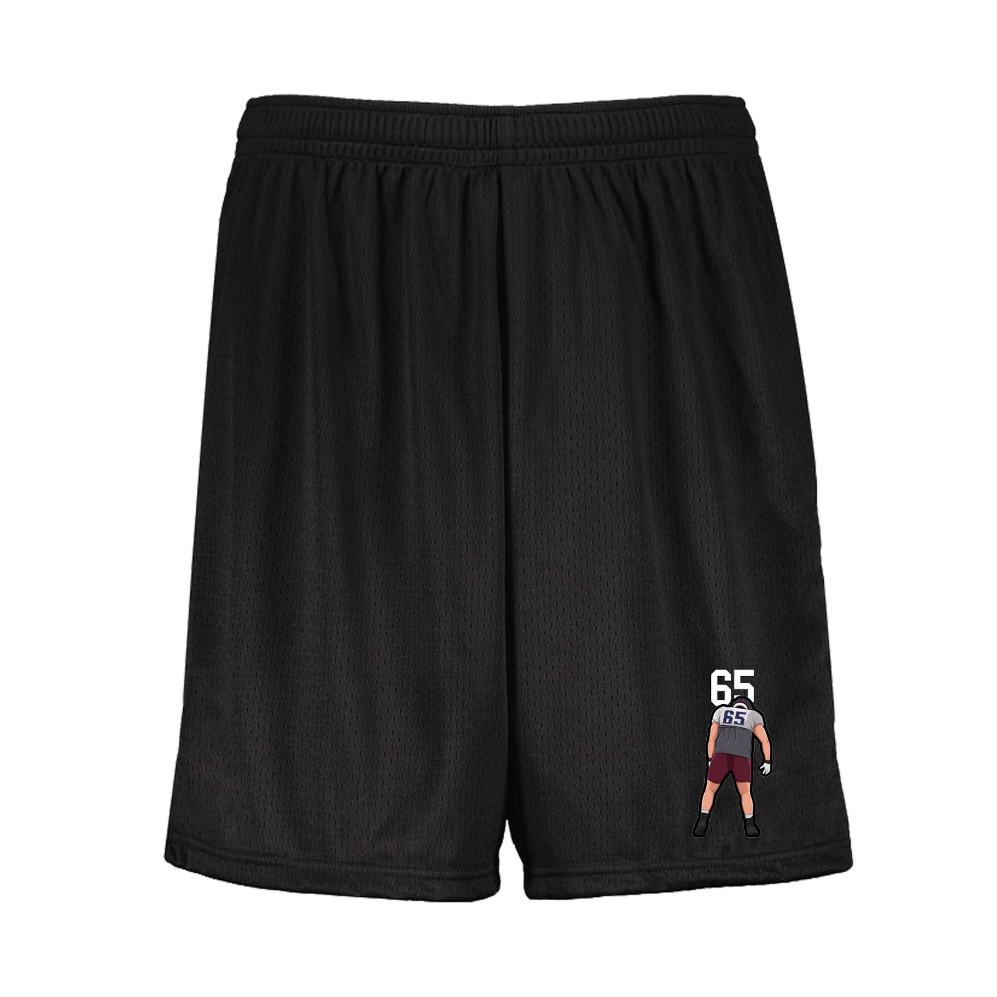 Shorts — Number Top in Black