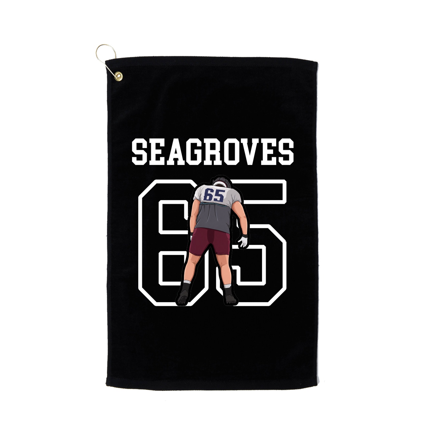 Golf Towel — Shirsey in Black
