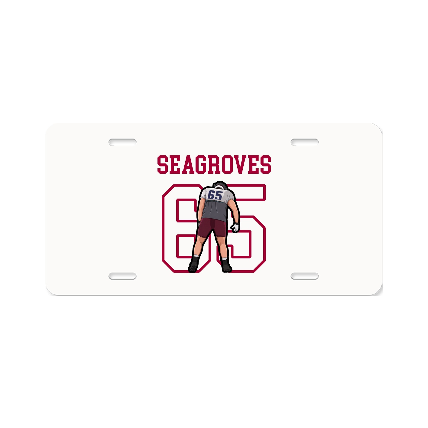 License Plate — Shirsey in Classic