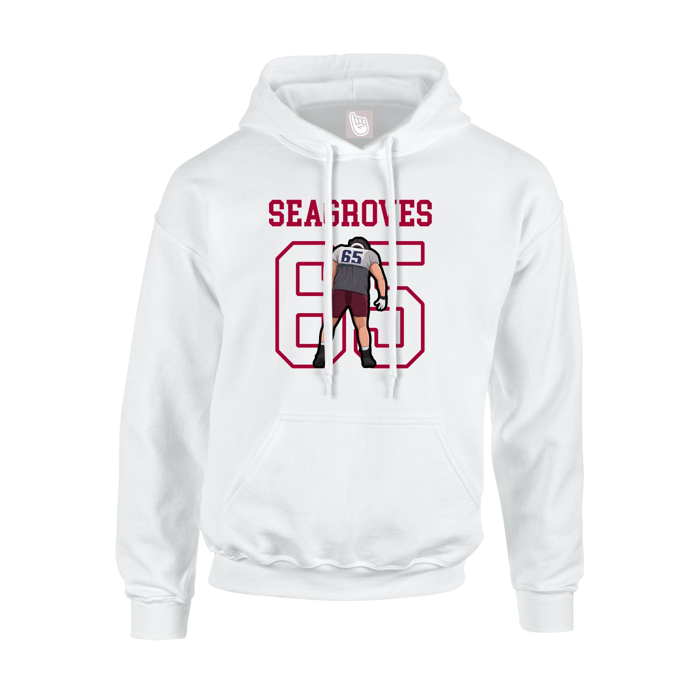 Youth Hoodie — Shirsey in White