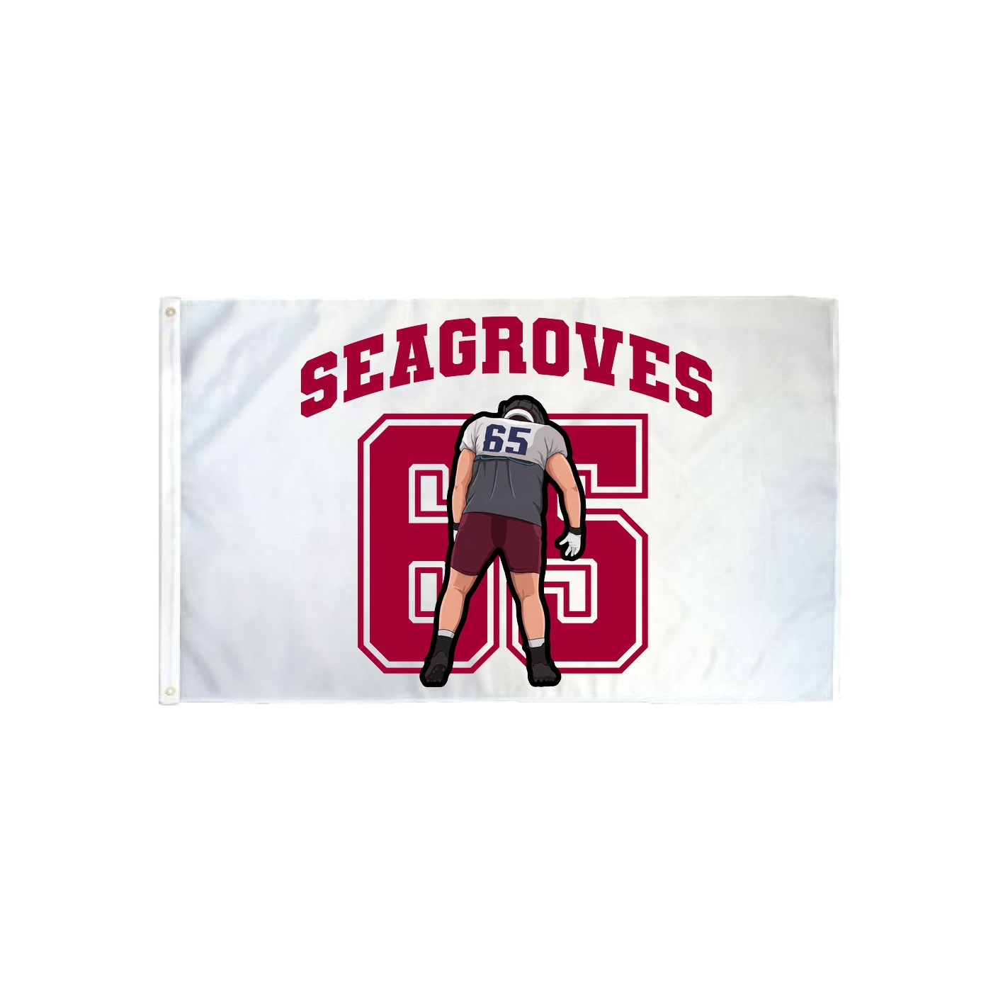 3x5 Flag — Number in Classic