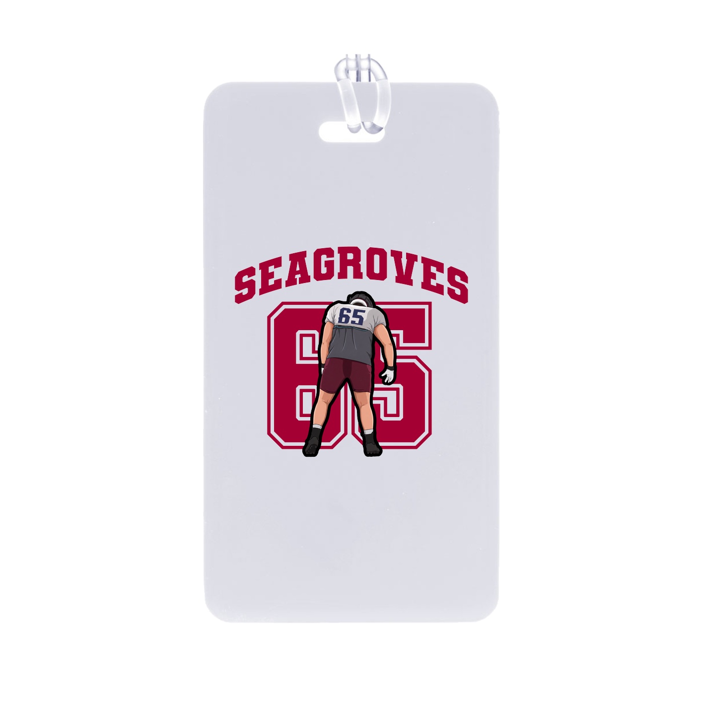 Bag Tag — Number in Classic