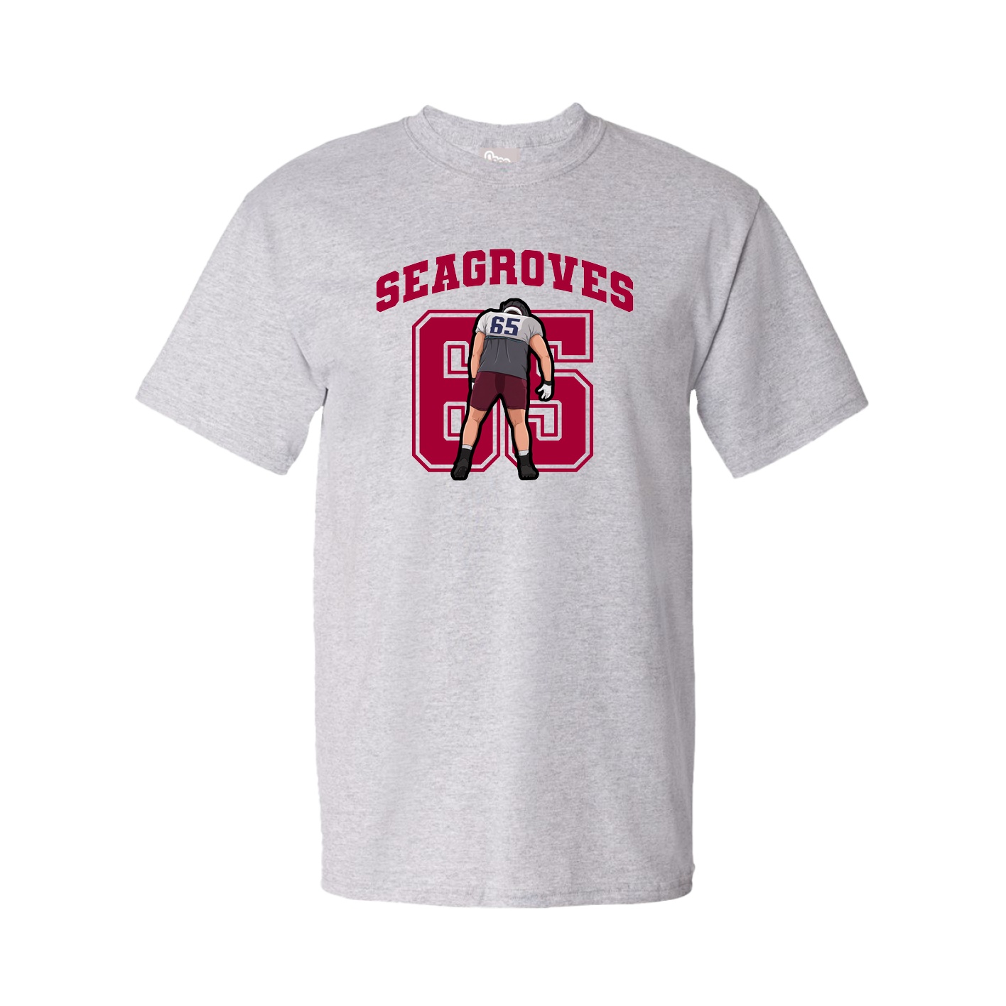 Tee — Number in Grey