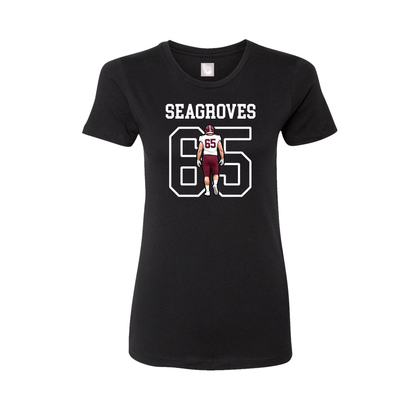 Fitted Women's Tee — Shirsey in Black