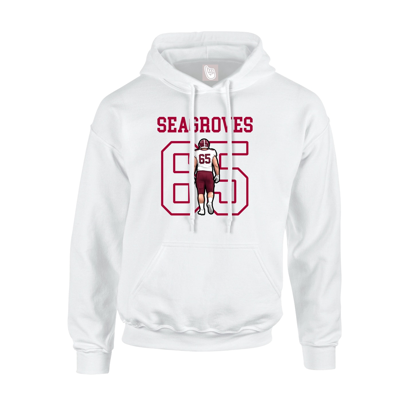 Youth Hoodie — Shirsey in White