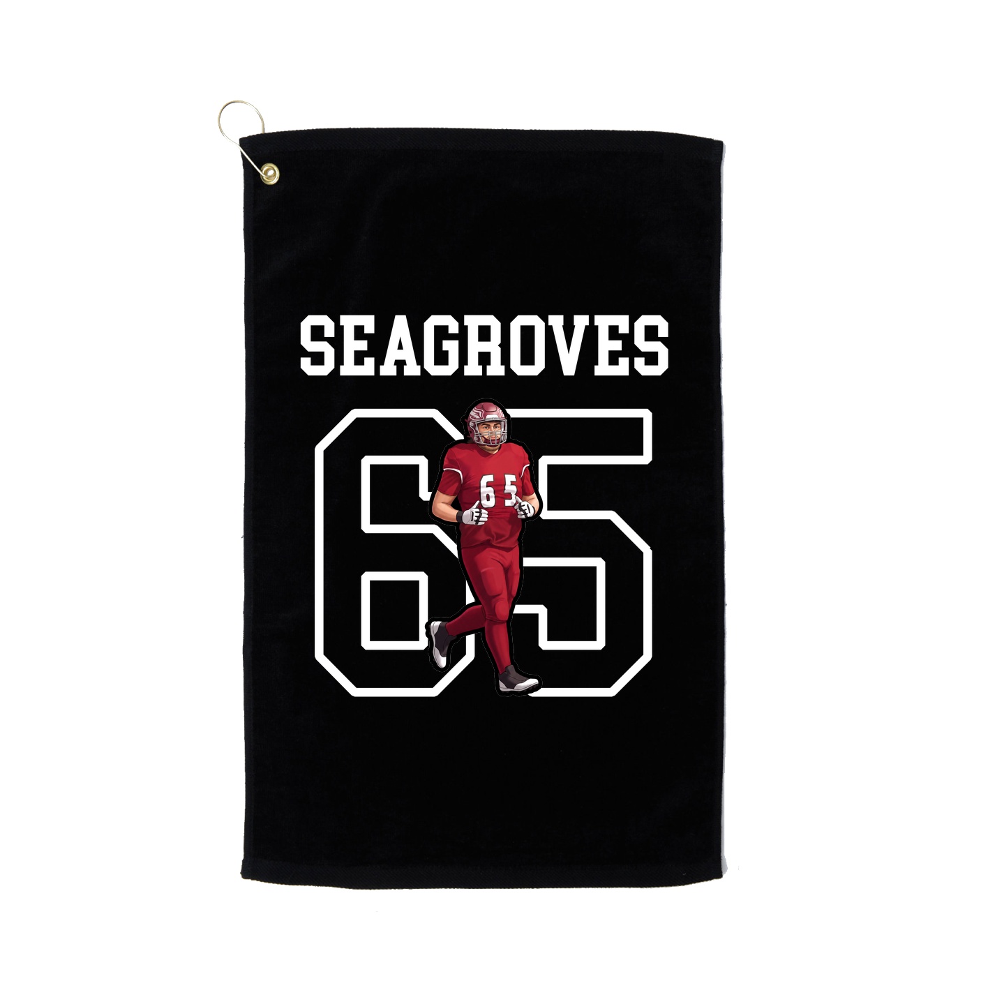 Golf Towel — Shirsey in Black