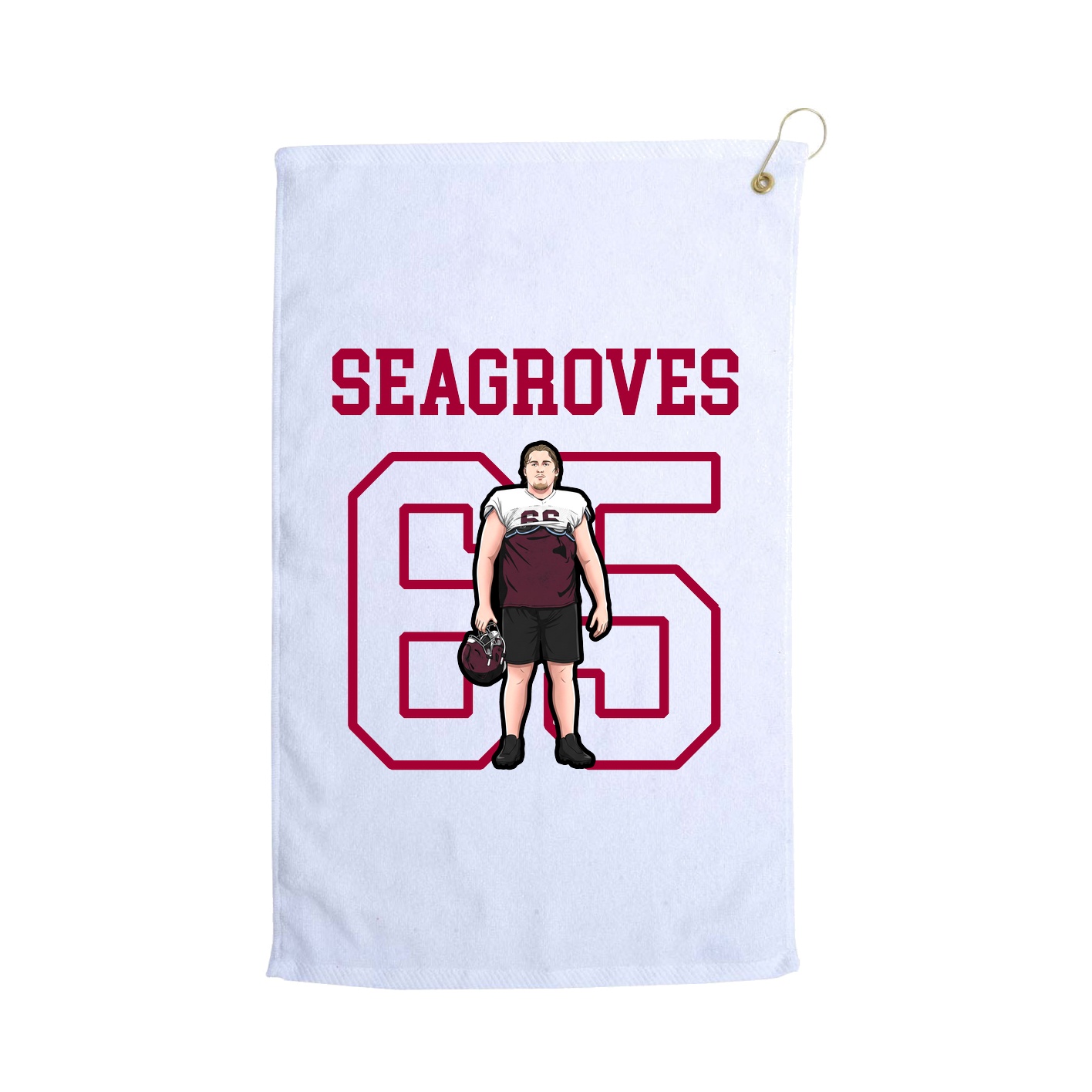 Golf Towel — Shirsey in White