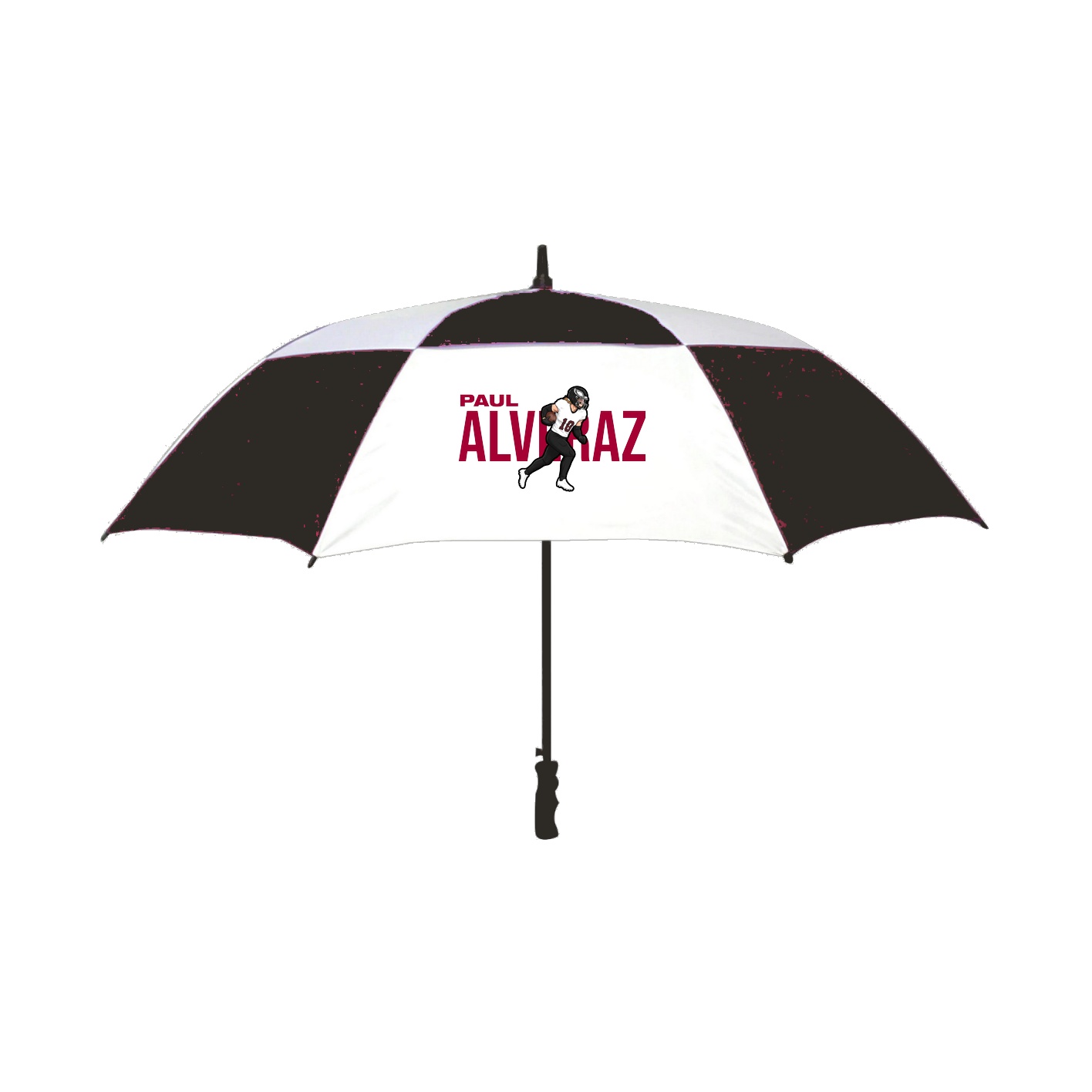 Golf Umbrella — Player Name in Black