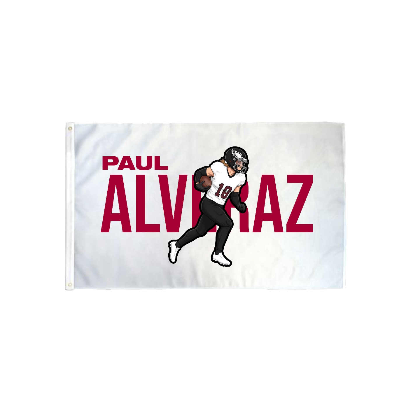 3x5 Flag — Player Name in Classic