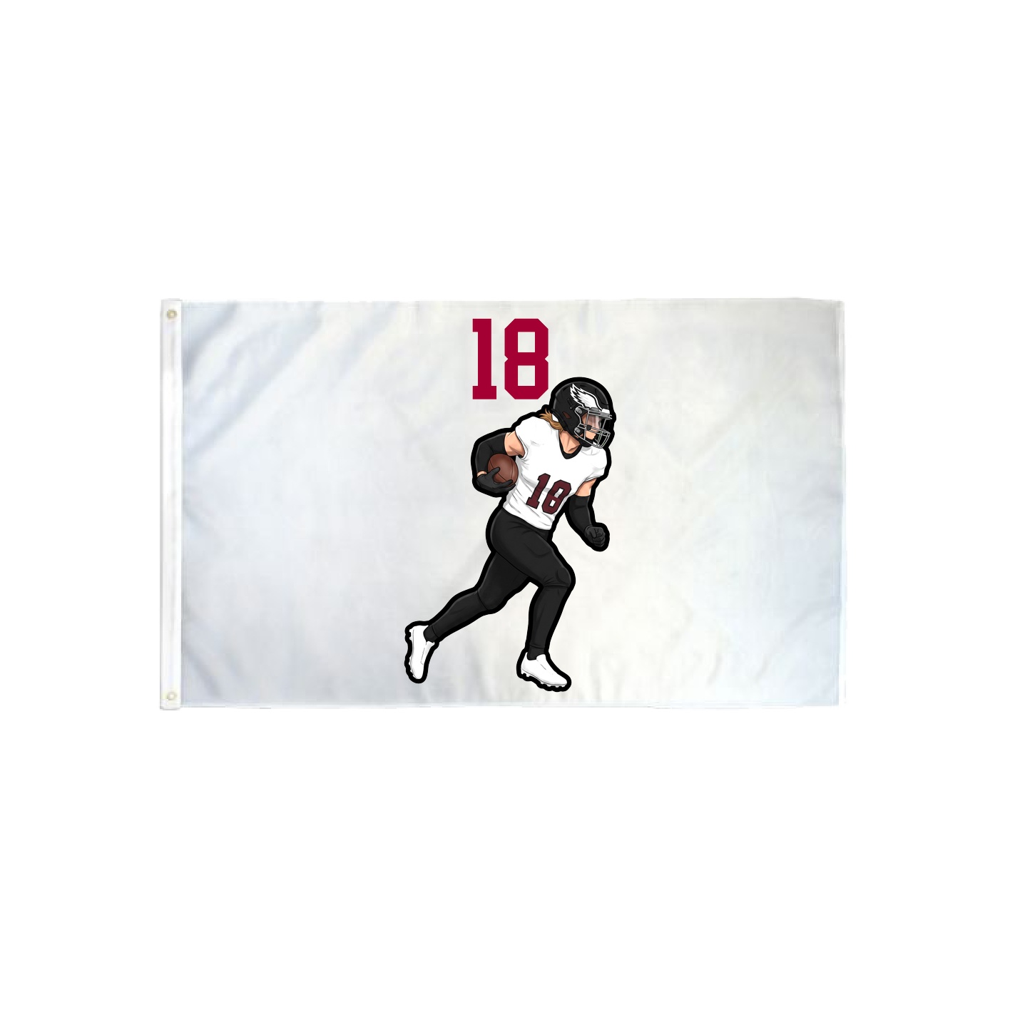 3x5 Flag — Number Top in Classic
