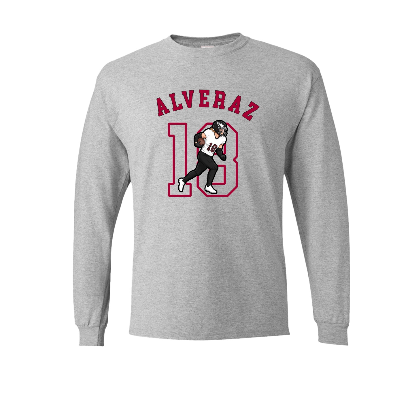 Long Sleeve Tee — Shirsey Arch in Grey