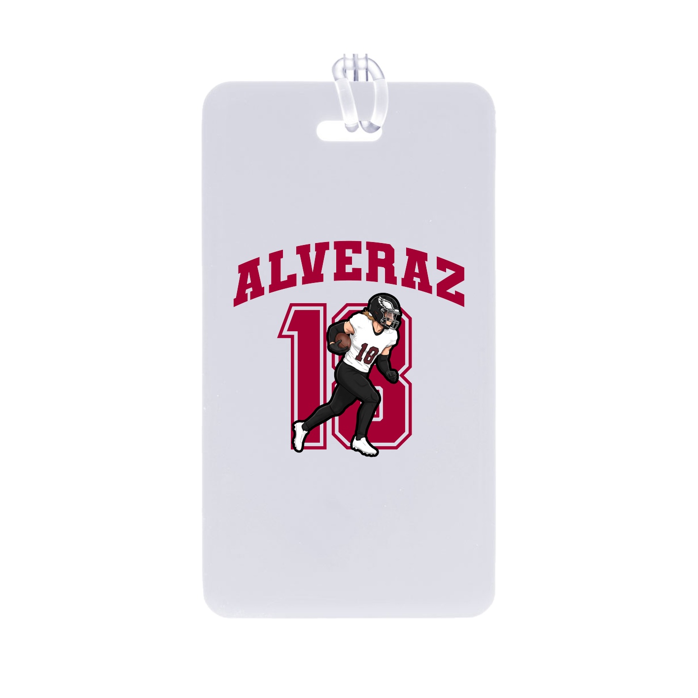 Bag Tag — Number in Classic