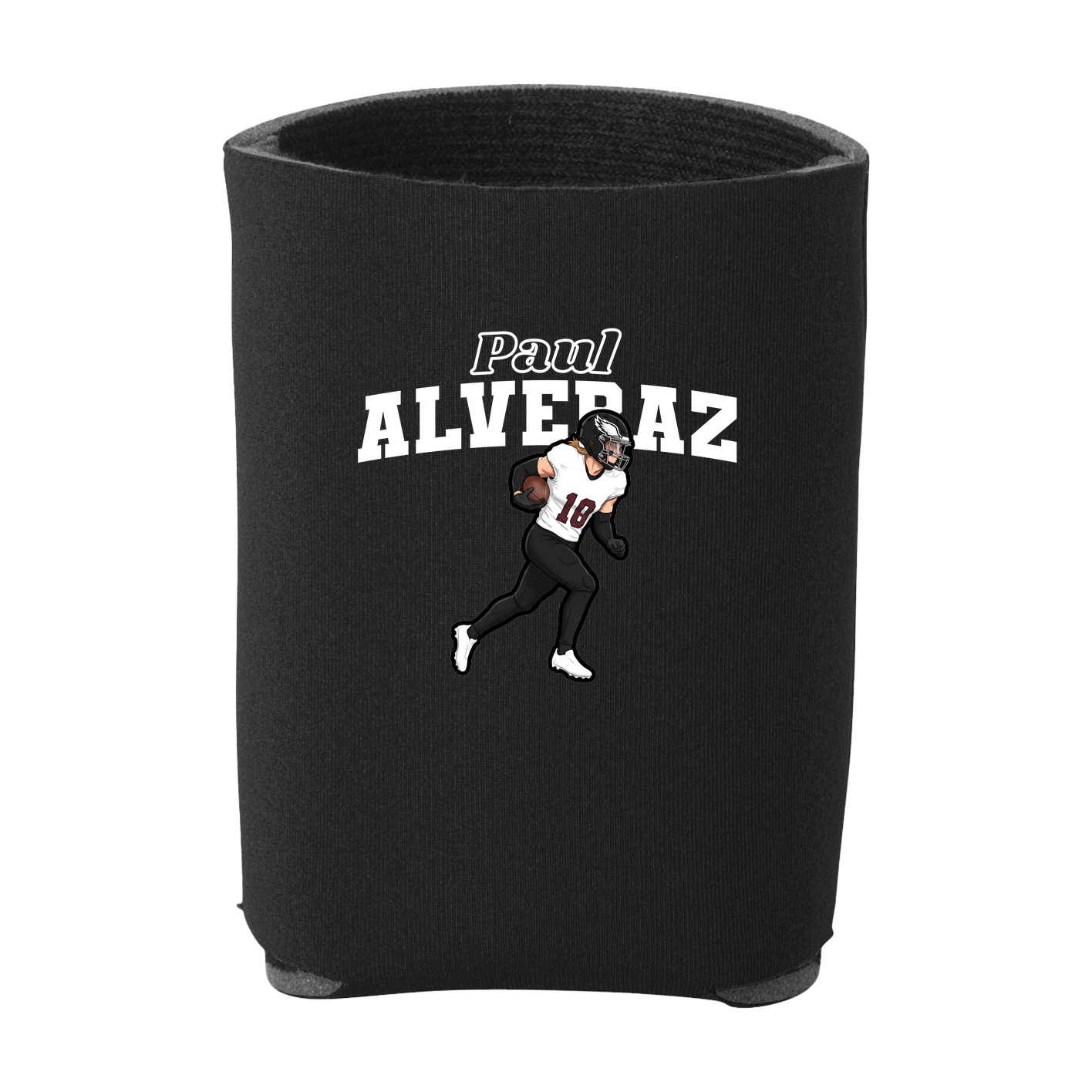 Can Holder — Name Arch in Black