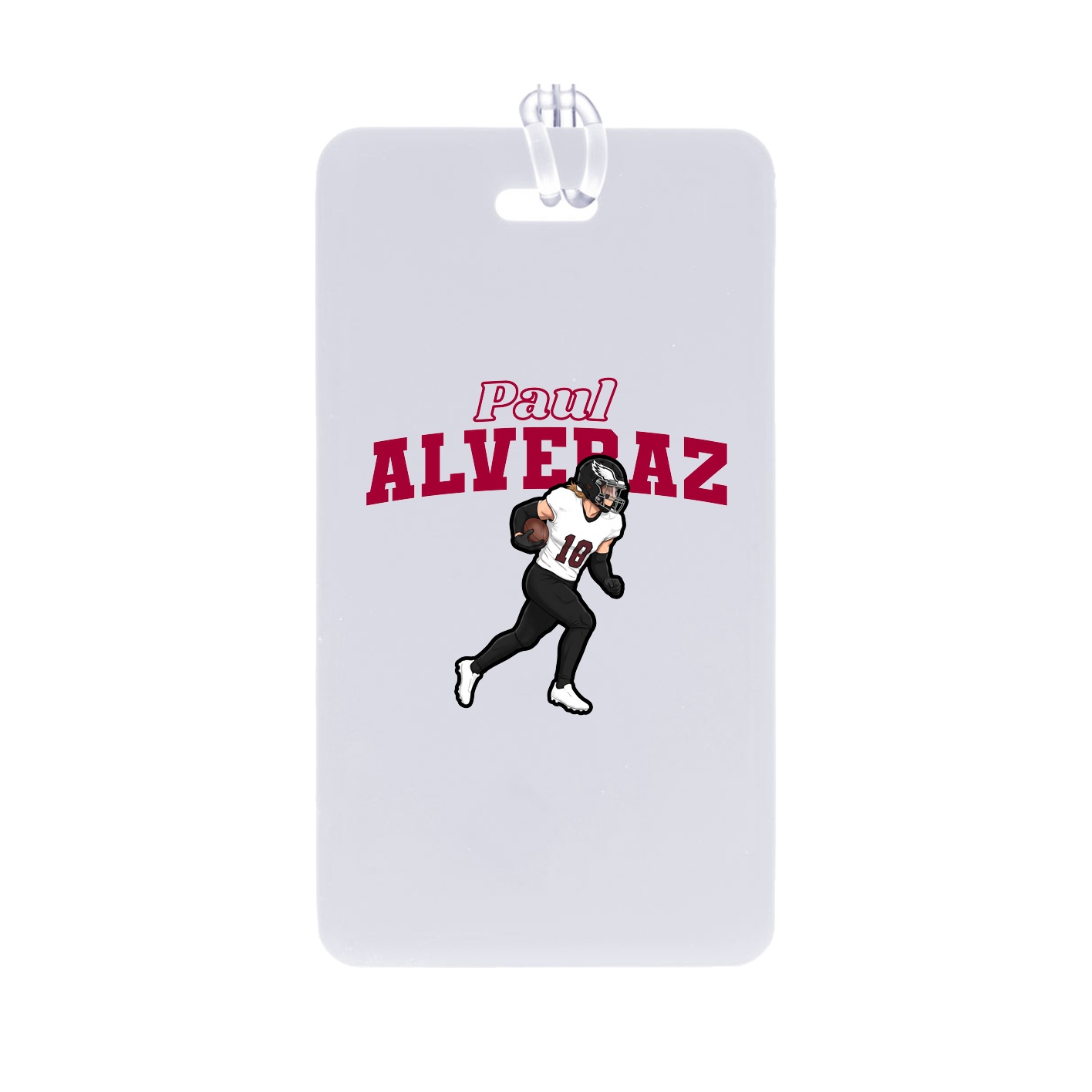 Bag Tag — Name Arch in Classic
