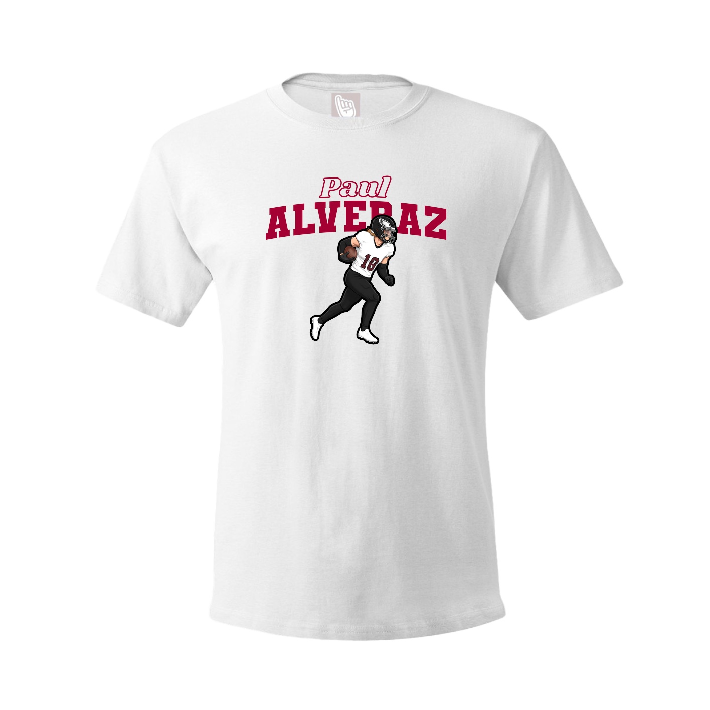 Tee — Name Arch in White