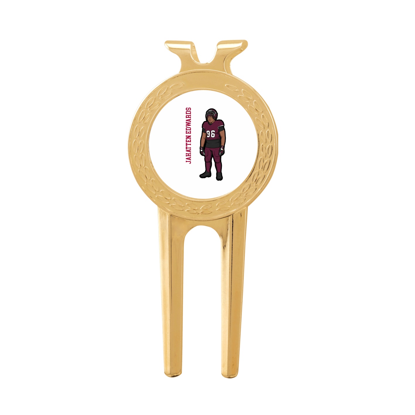 Divot Tool with Ball Marker — Name Vertical in Classic