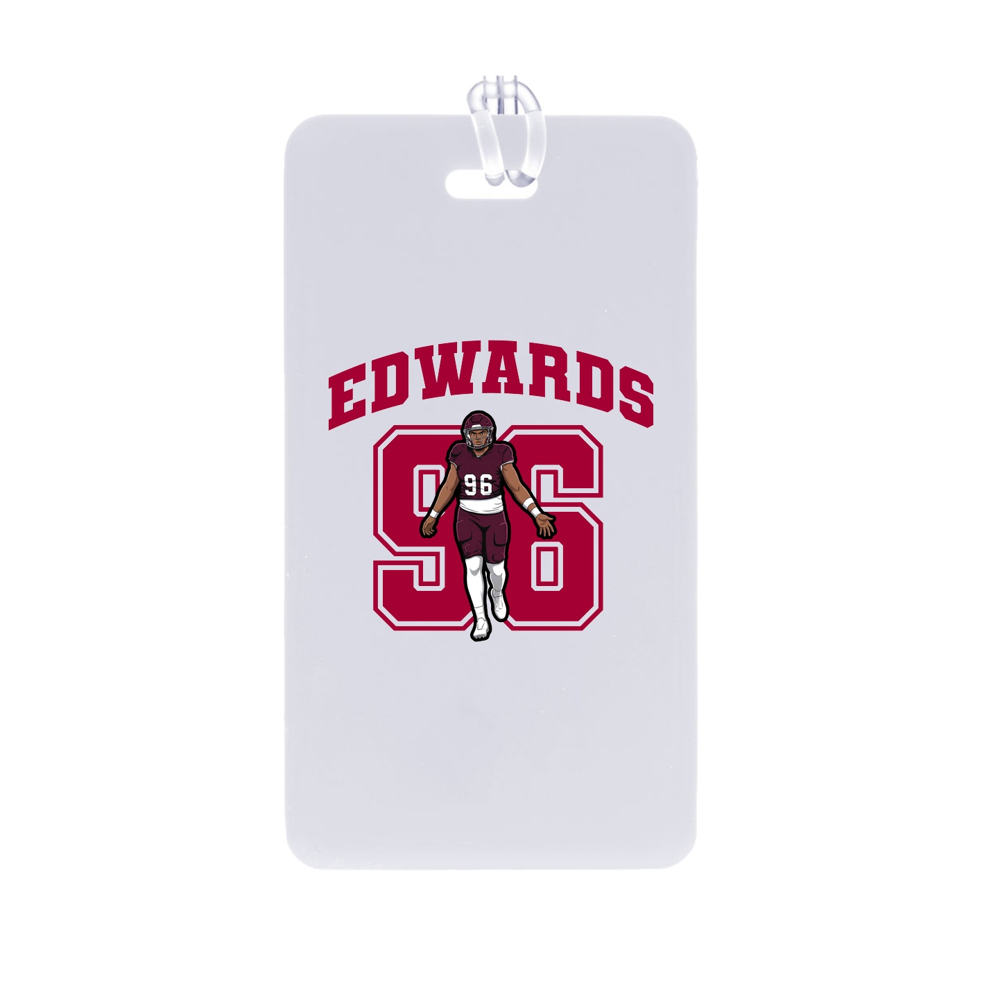Bag Tag — Number in Classic