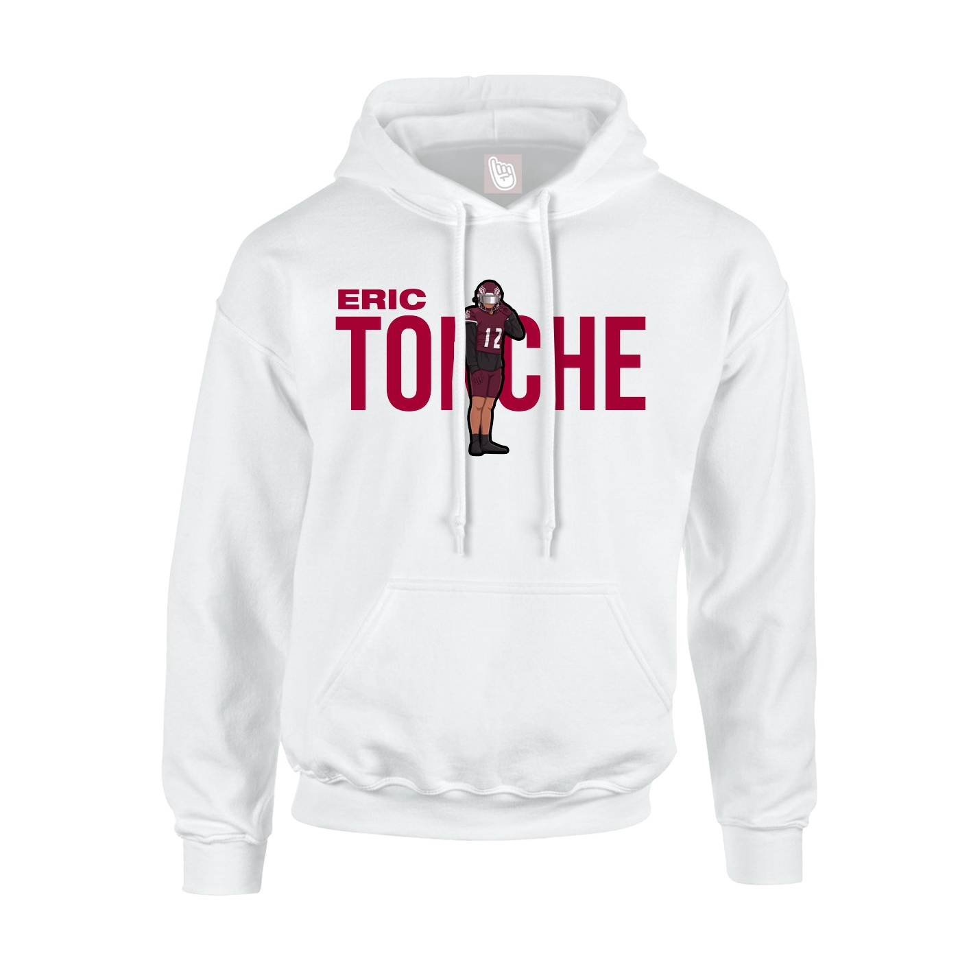 Hoodie — Player Name in White